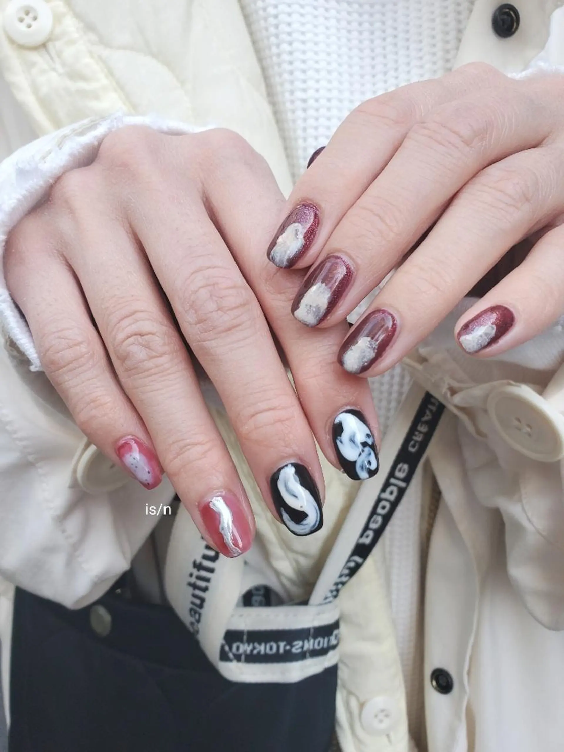 ネイル ハンドネイル 店長 佐藤のネイルデザイン