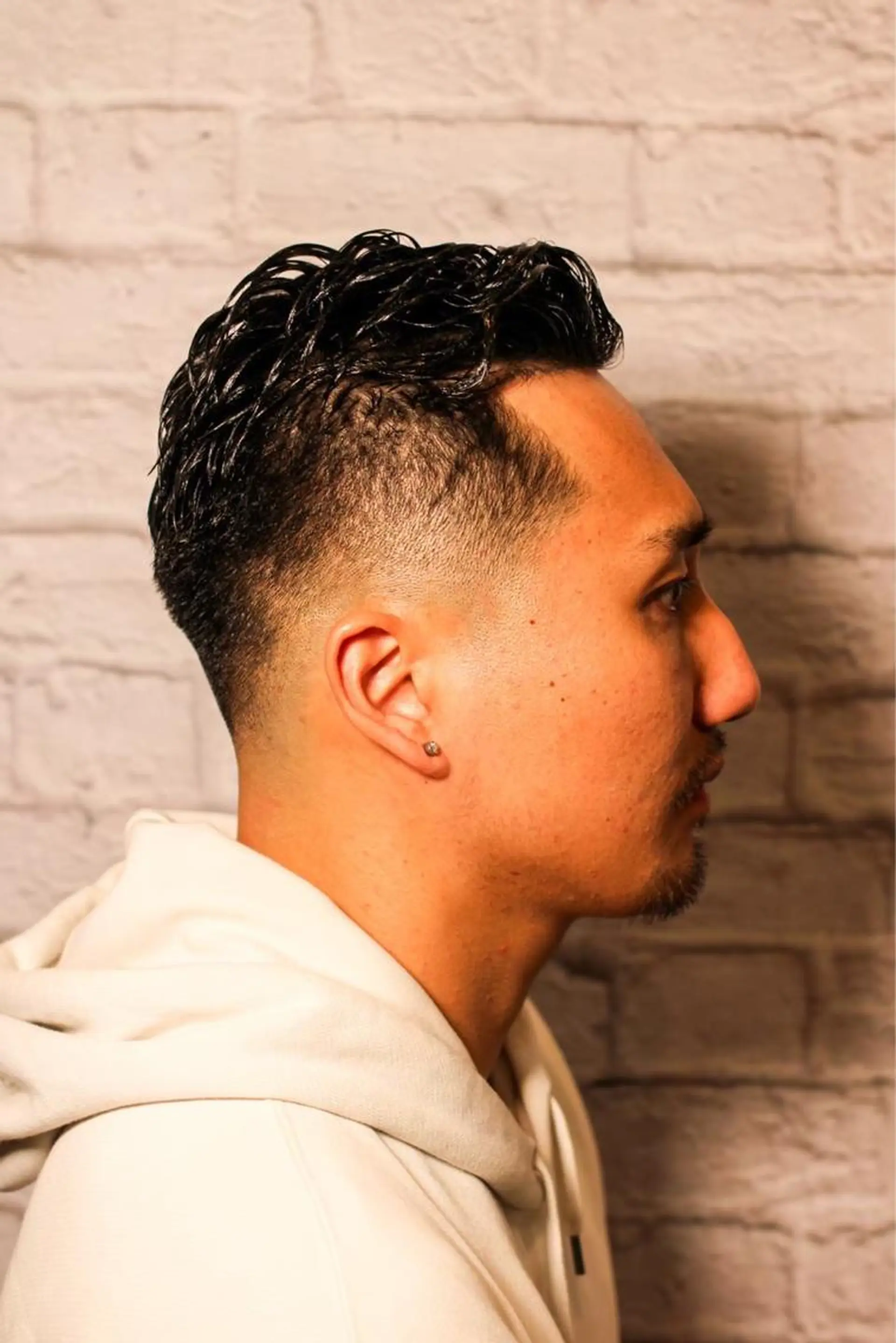 ショート パーマ メンズ メンズカット 佐藤優菜のヘアスタイル