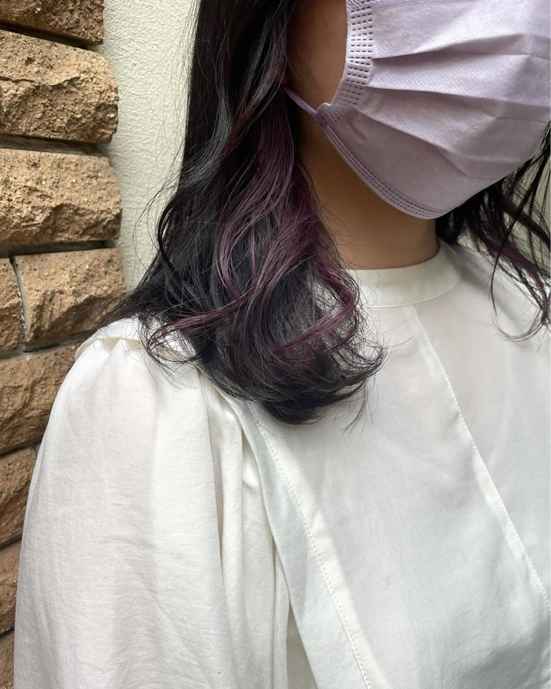 カラー レイヤーカット/ 透明感カラーmikuのヘアスタイル