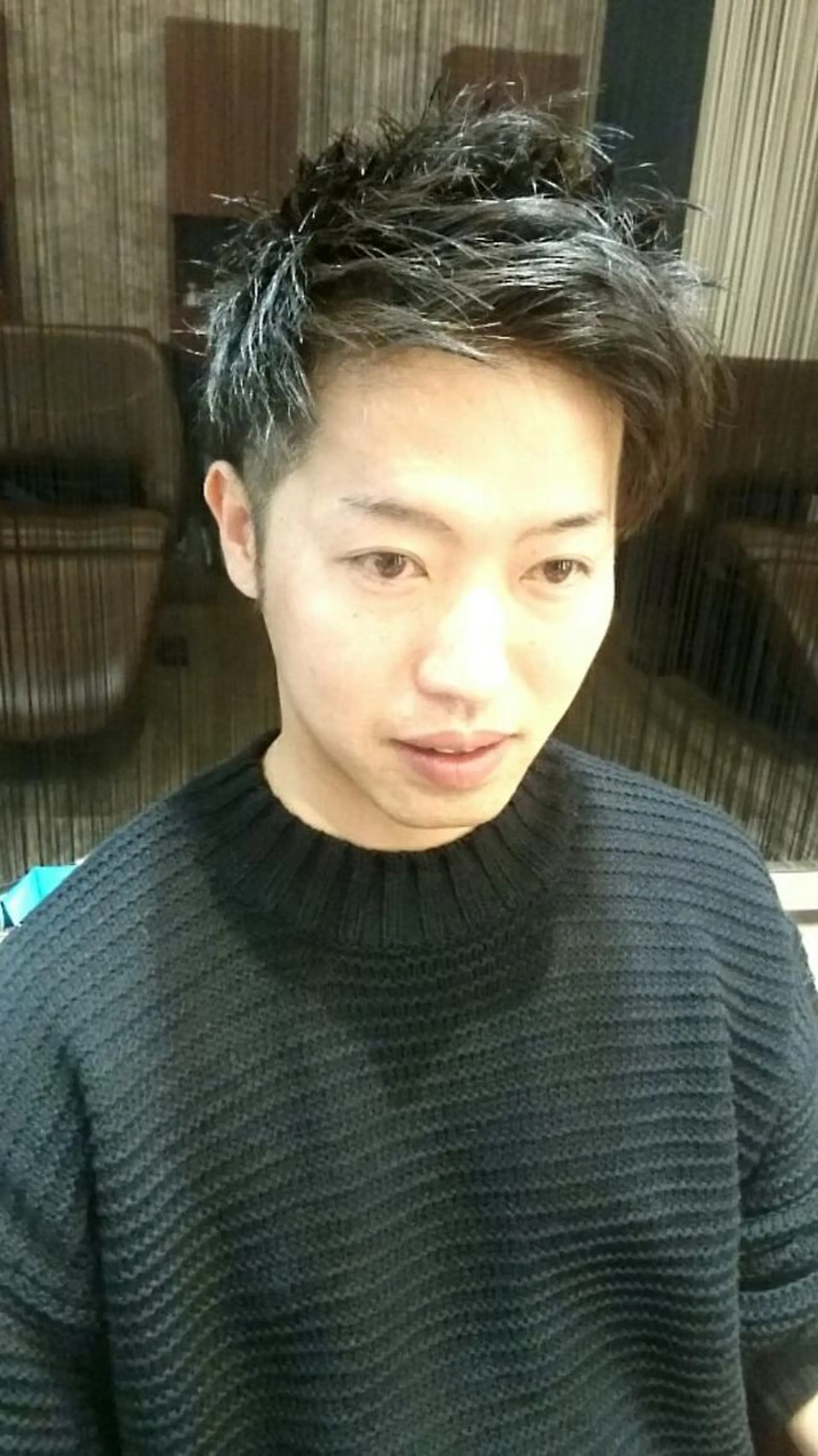 メンズ ブリーチ/ヘアケア/ 艶髪/イギチハルのヘアスタイル