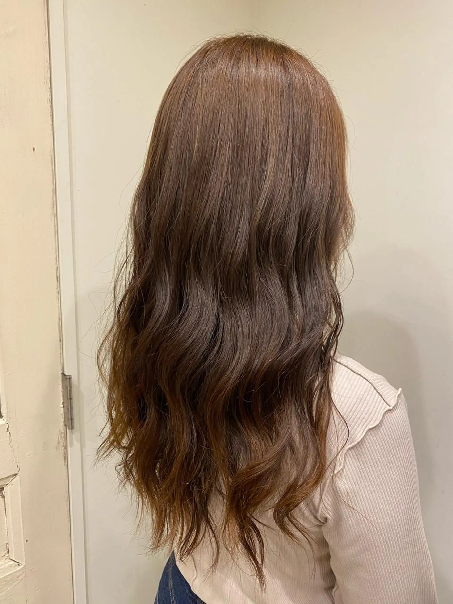 ロング カラー 透明感カラー 藤井マドカ ✂︎のヘアスタイル