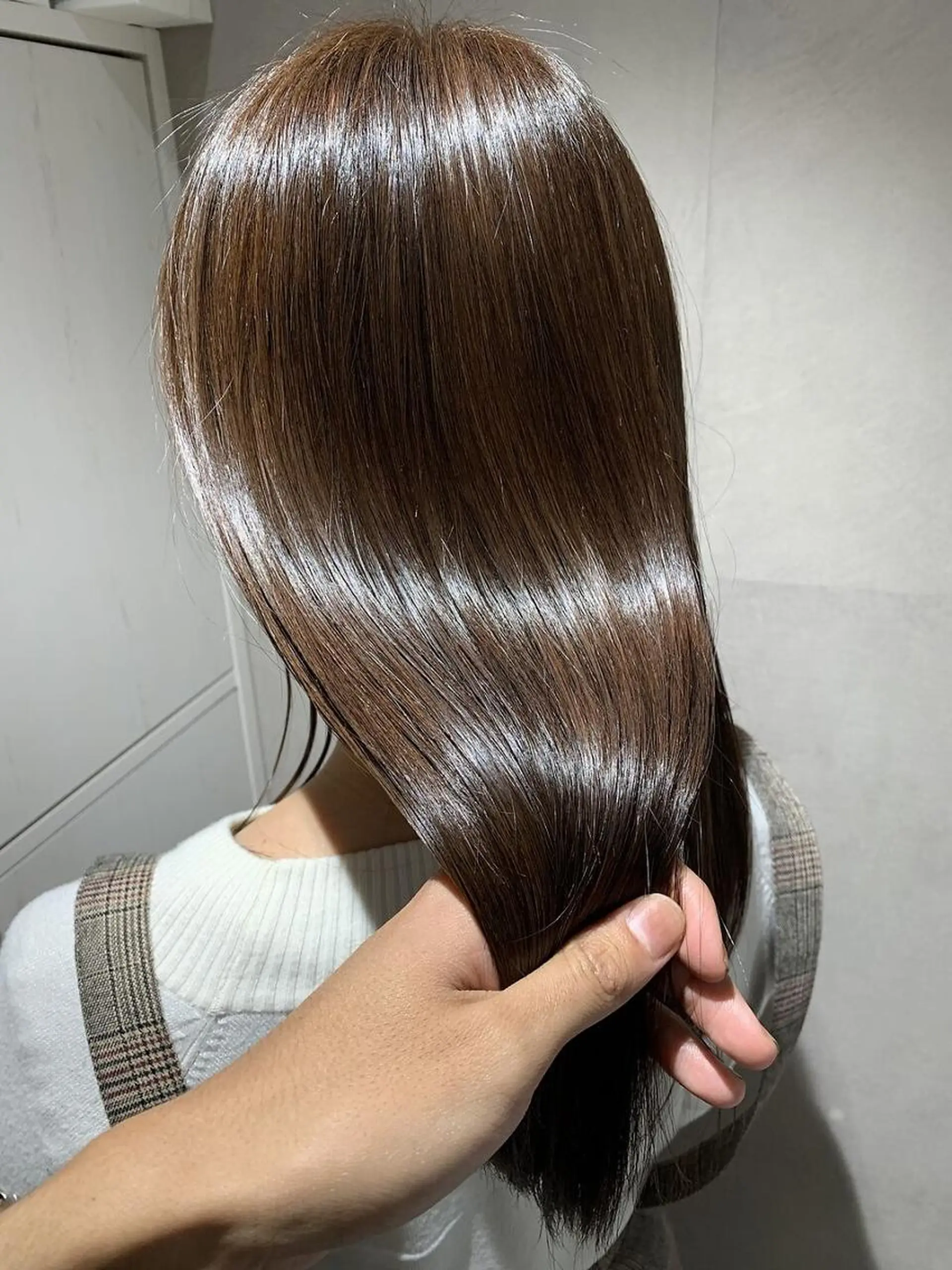 ロング カラー 髪質改善 縮毛矯正 ヘアカラー トリートメント arts茅ヶ崎 エリアNO1髪質改善のヘアスタイル