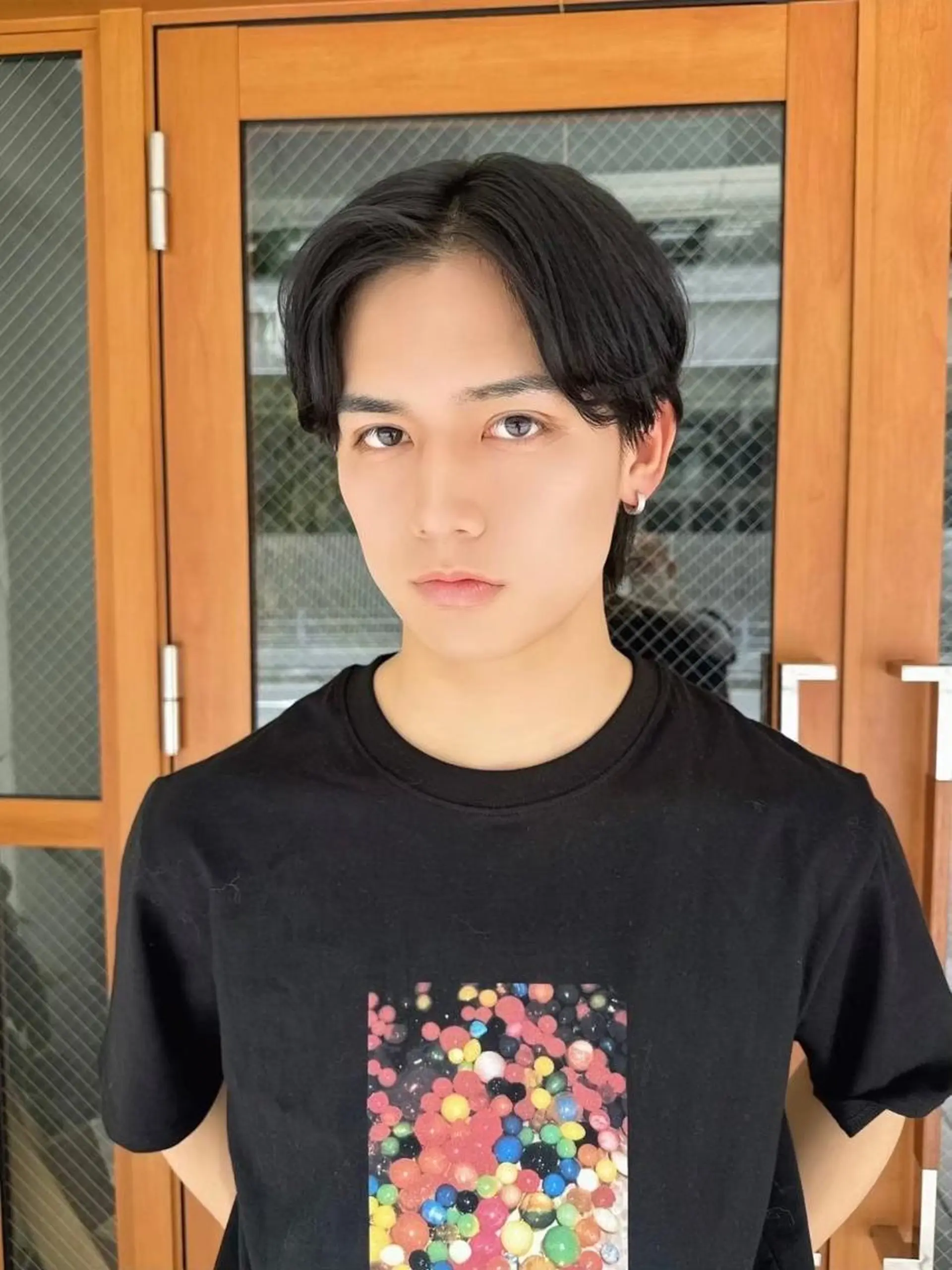 ミディアム カット パーマ 【メンズ】 shelterのヘアスタイル