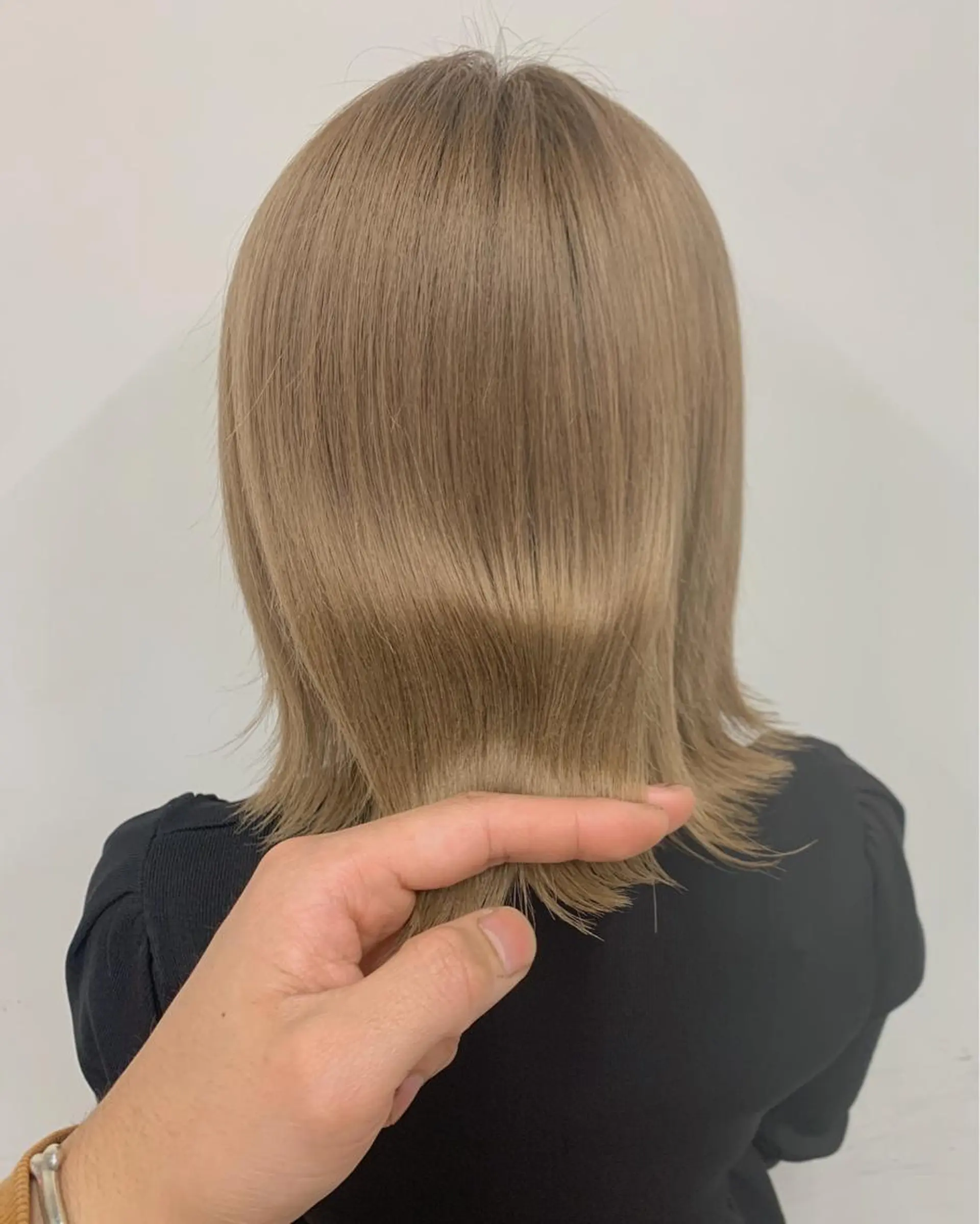 ミディアム 韓国風/髪質改善 赤み消し✨junkiのヘアスタイル