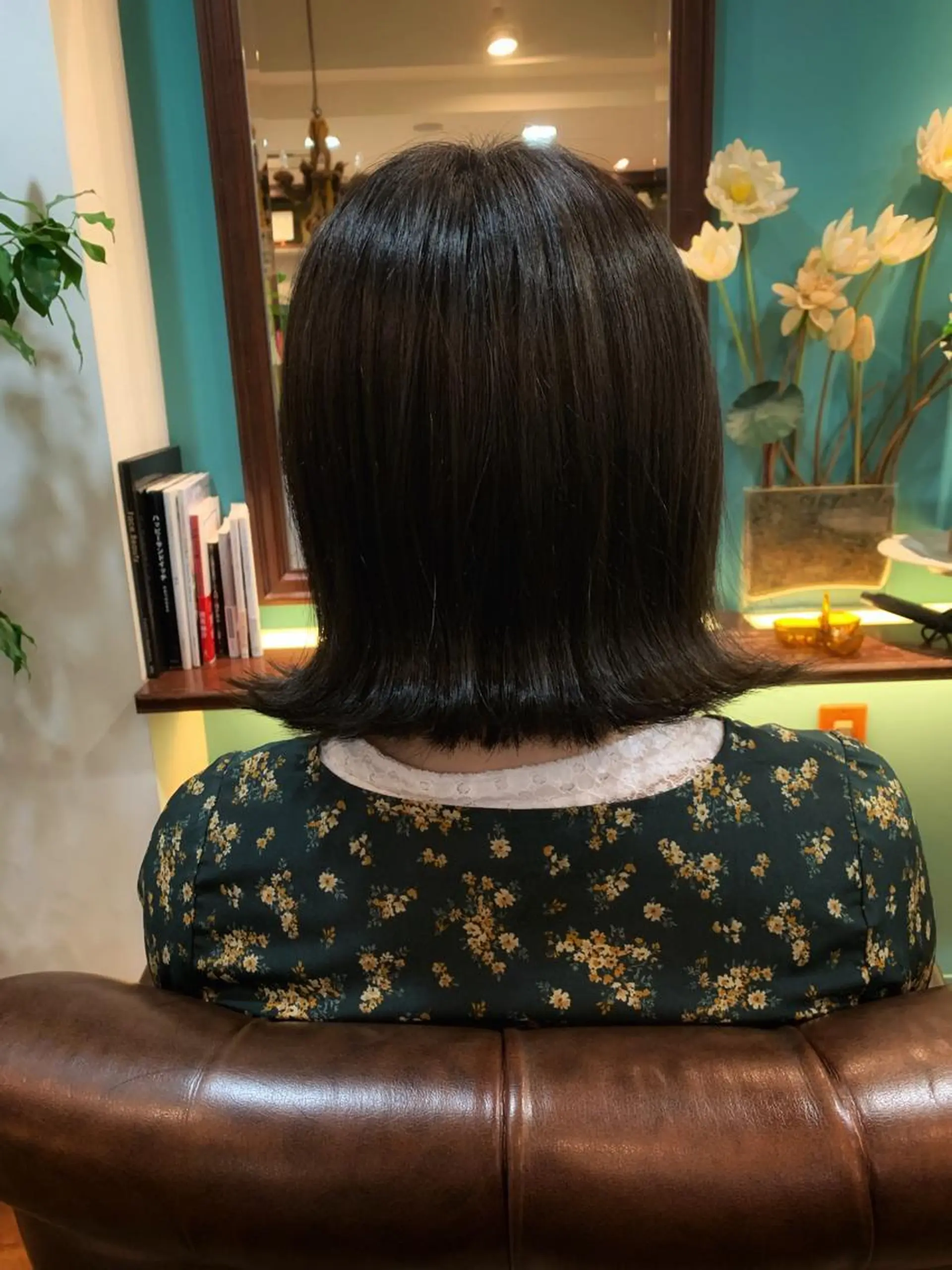 ショート 切りっぱなしボブ ボブ Lotus hair design所属・カット特化美容師 齋藤桐のヘアスタイル