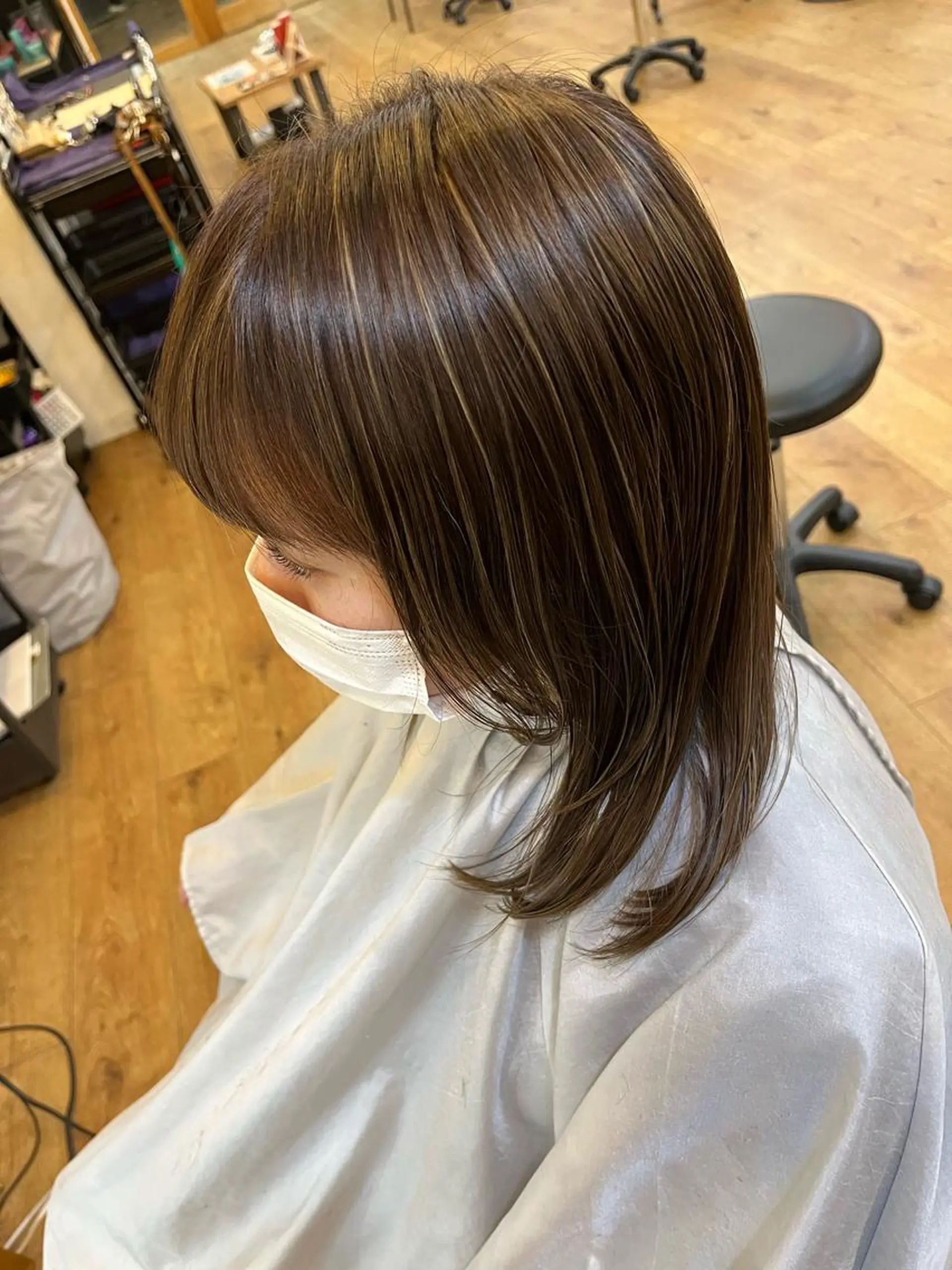 カラー be’leef.ric 守口店所属・beleef守口店 reinaのヘアスタイル