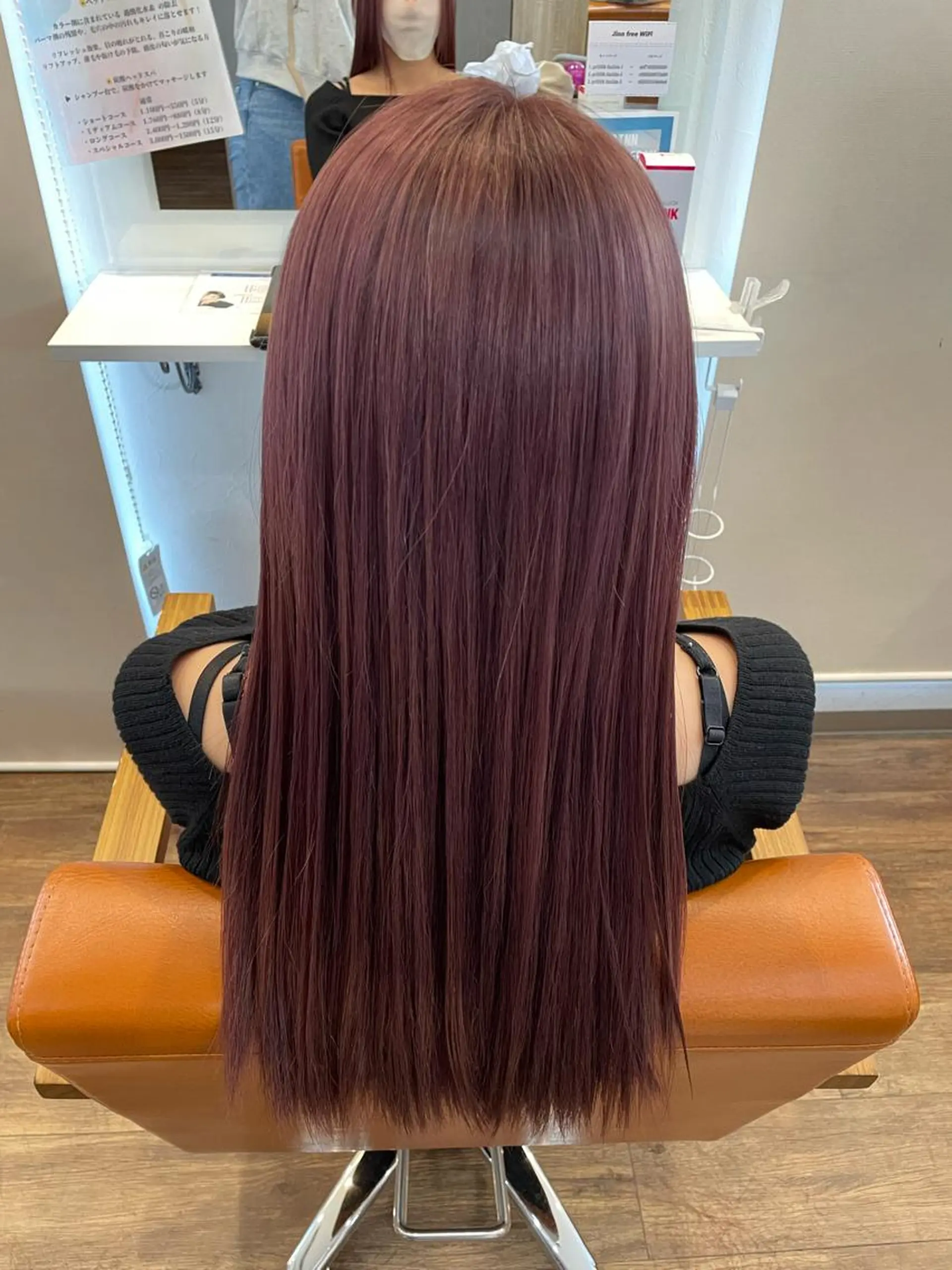 カラー ブリーチ カット ヘアカラー 高崎 絵里子のヘアスタイル