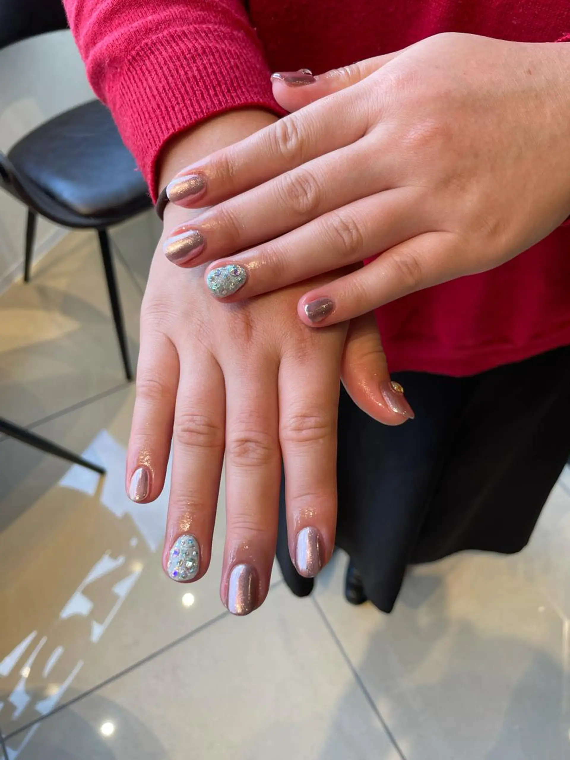 ネイル キラキラネイル &ヘルシー/ネイル/ LED🤍Mioriのマツエク・マツパデザイン
