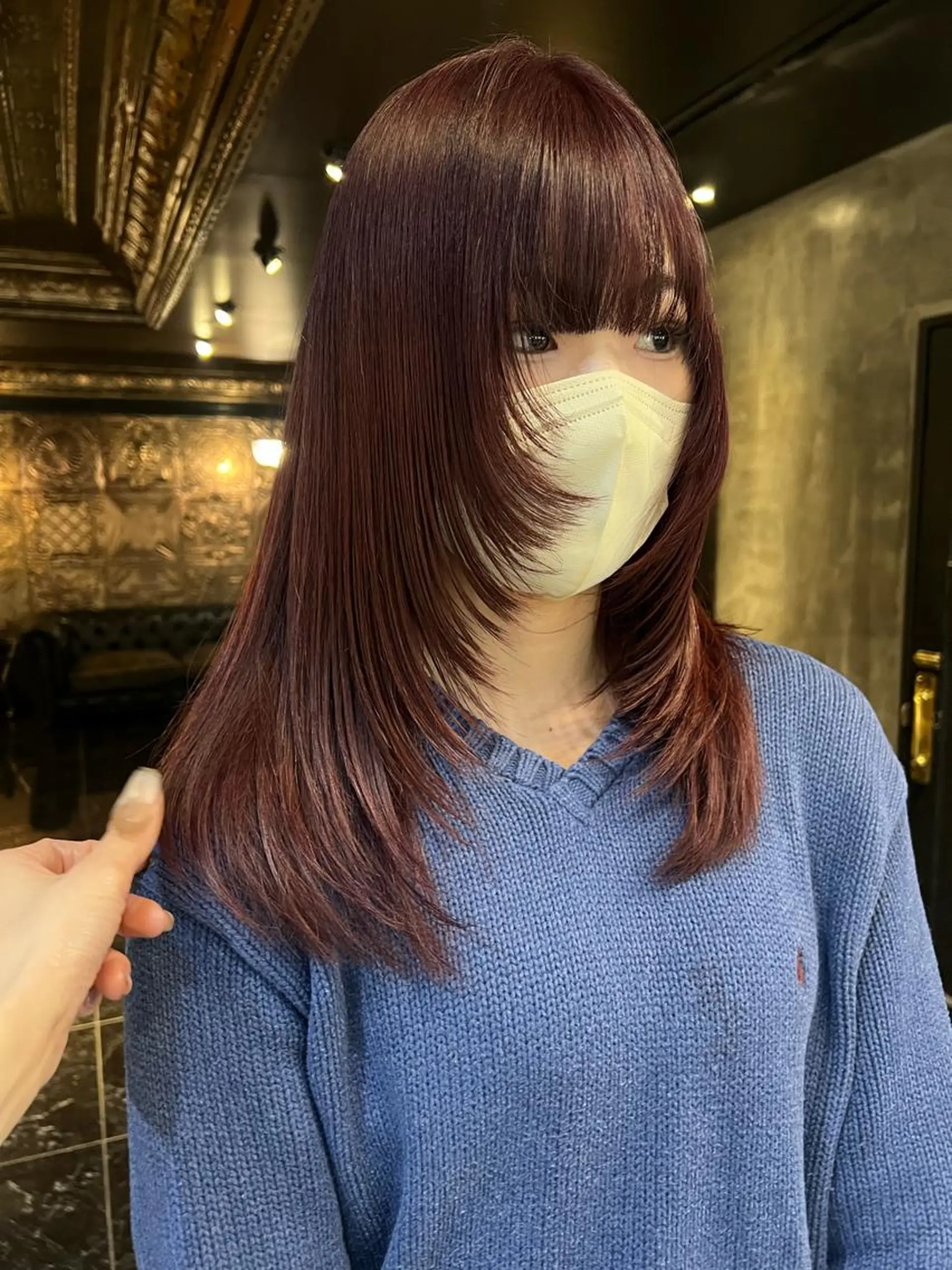 ロング カラー 圧倒的デザイン力 店長🎨RENAのヘアスタイル