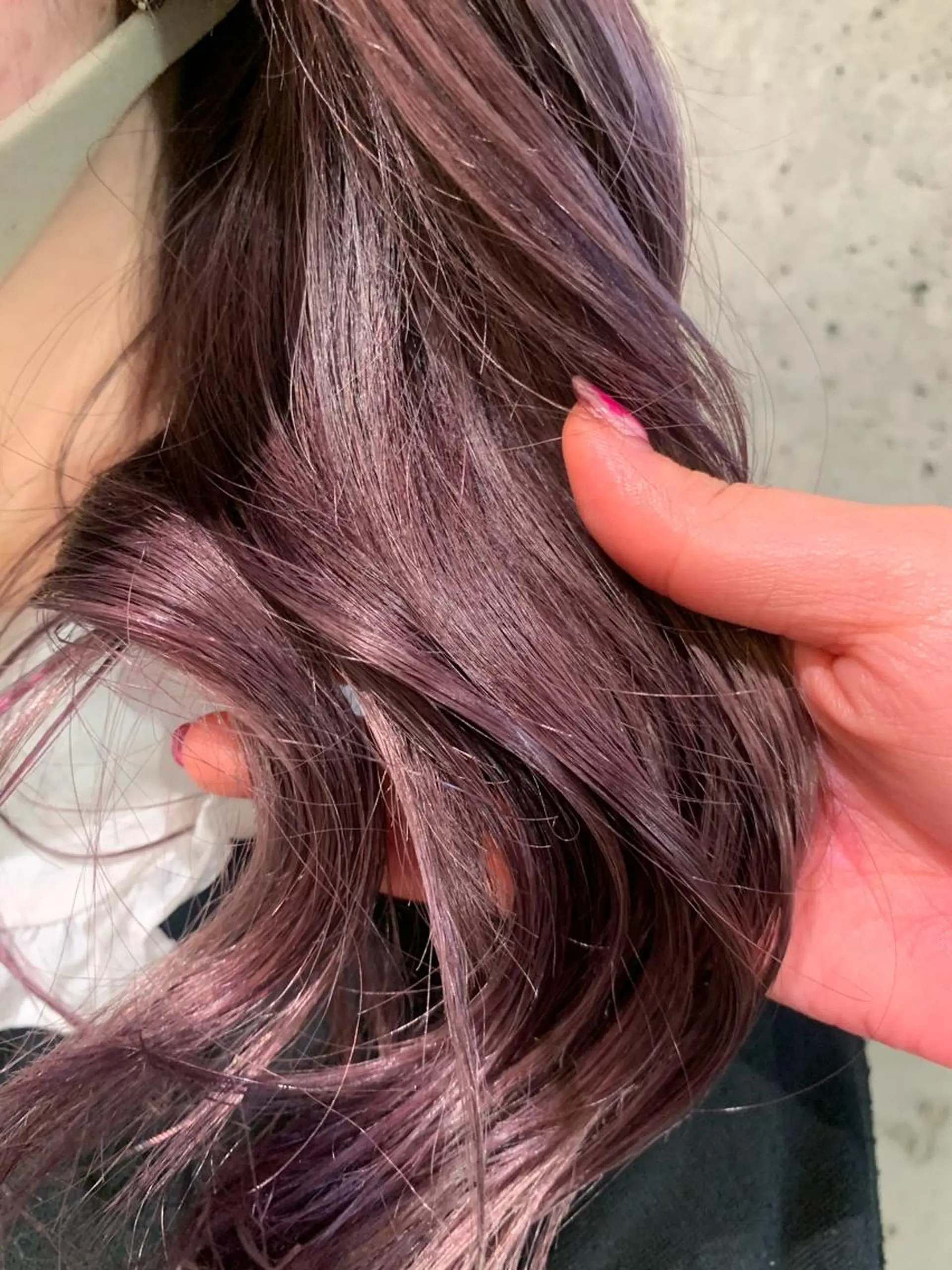 カラー AO所属・RISAKO 艶髪モテヘア🎀府中のヘアスタイル