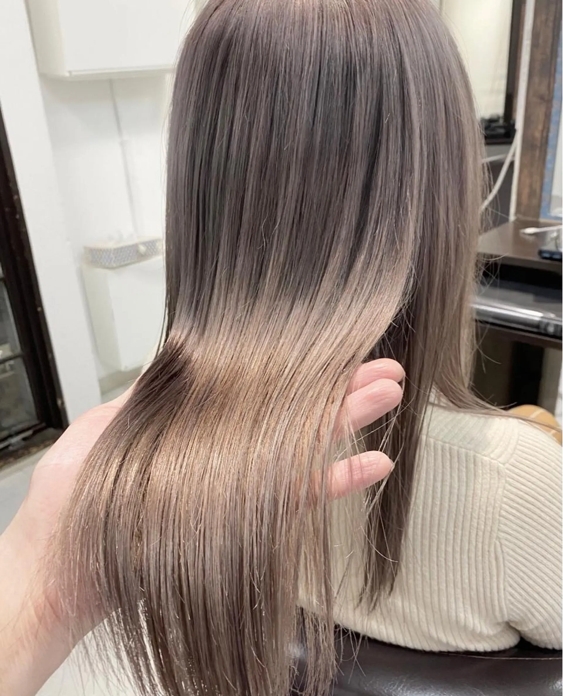 ロング カラー 🧸ミルクティー🧸 kousei🧸のヘアスタイル