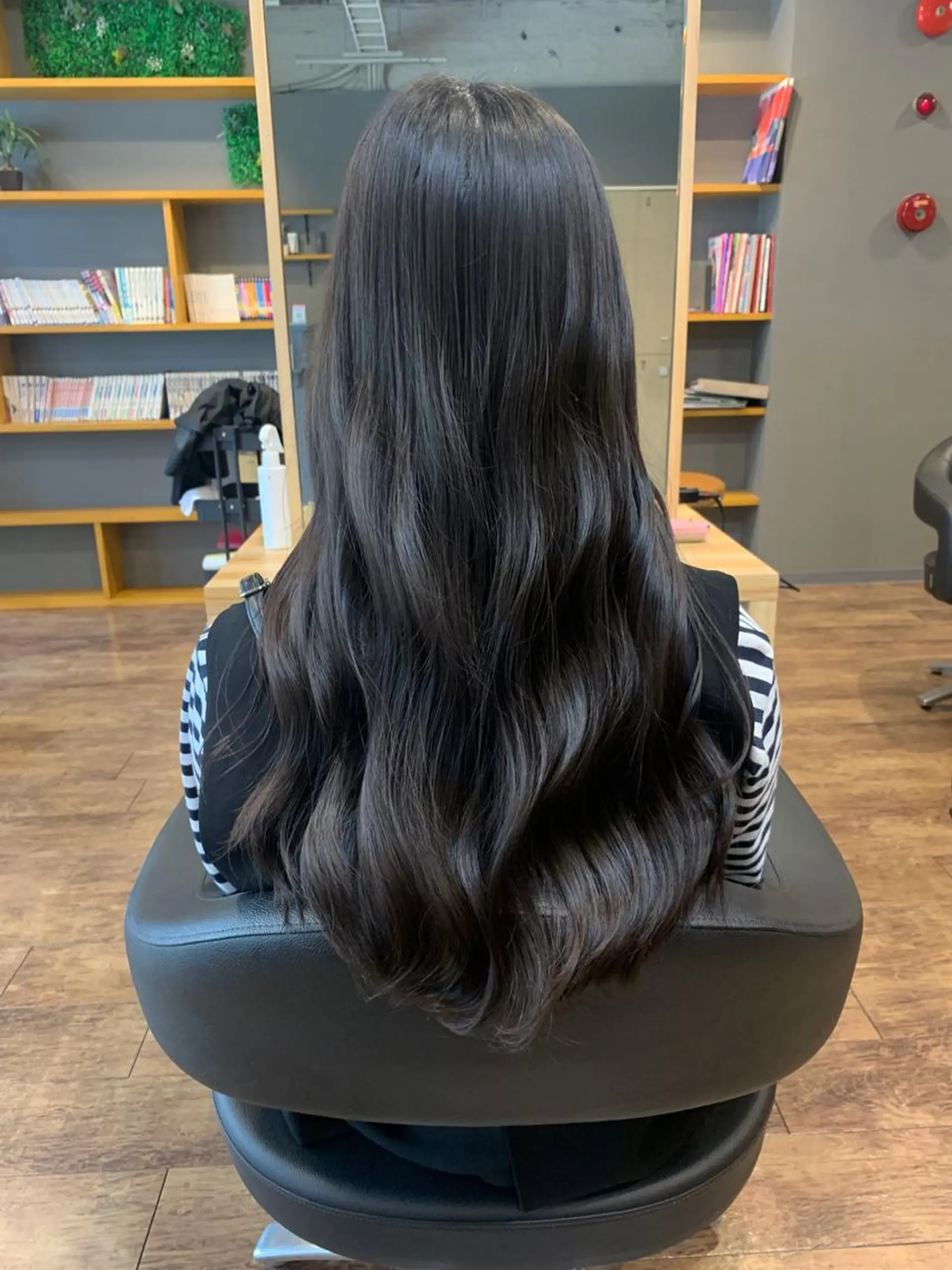 ロング トリートメント カット 縮毛矯正 トリートメント ＳＨＵ ＮＴＡのヘアスタイル