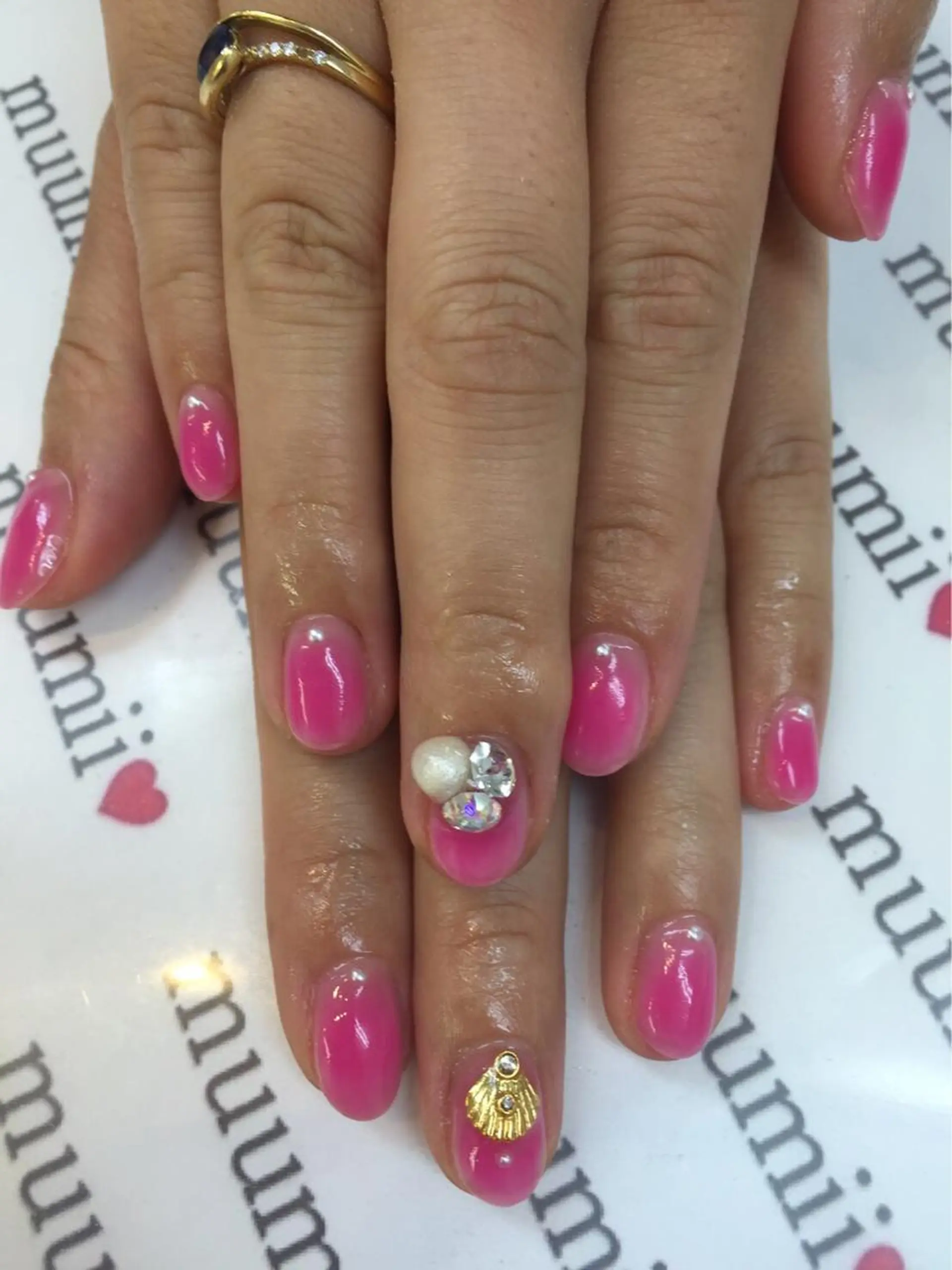 ネイル 東十条muumii ネイルまつ毛のネイルデザイン