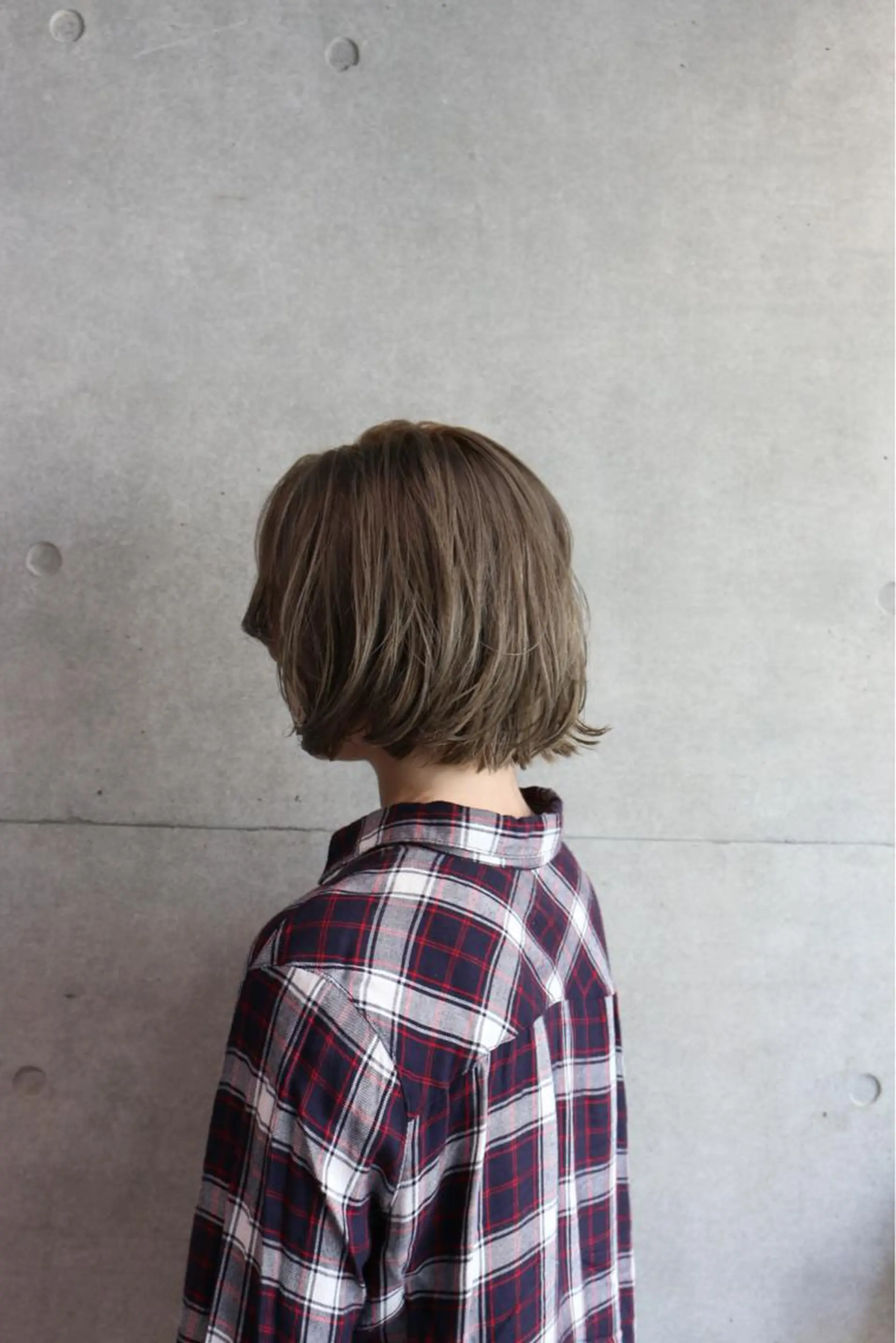 ミディアム ハイライト カット ヘアカラー オシャレ髪✔️ 店長オオキアキヒロのヘアスタイル