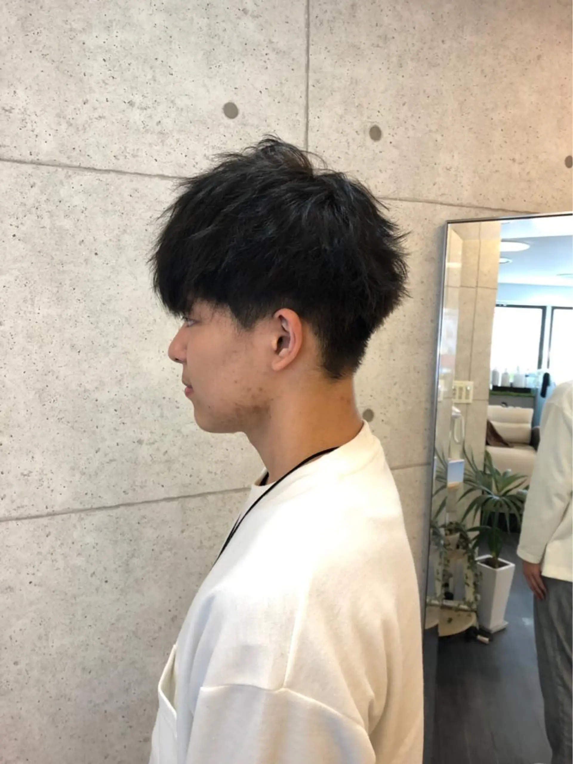 メンズ マッシュ 平田 晃誠のヘアスタイル