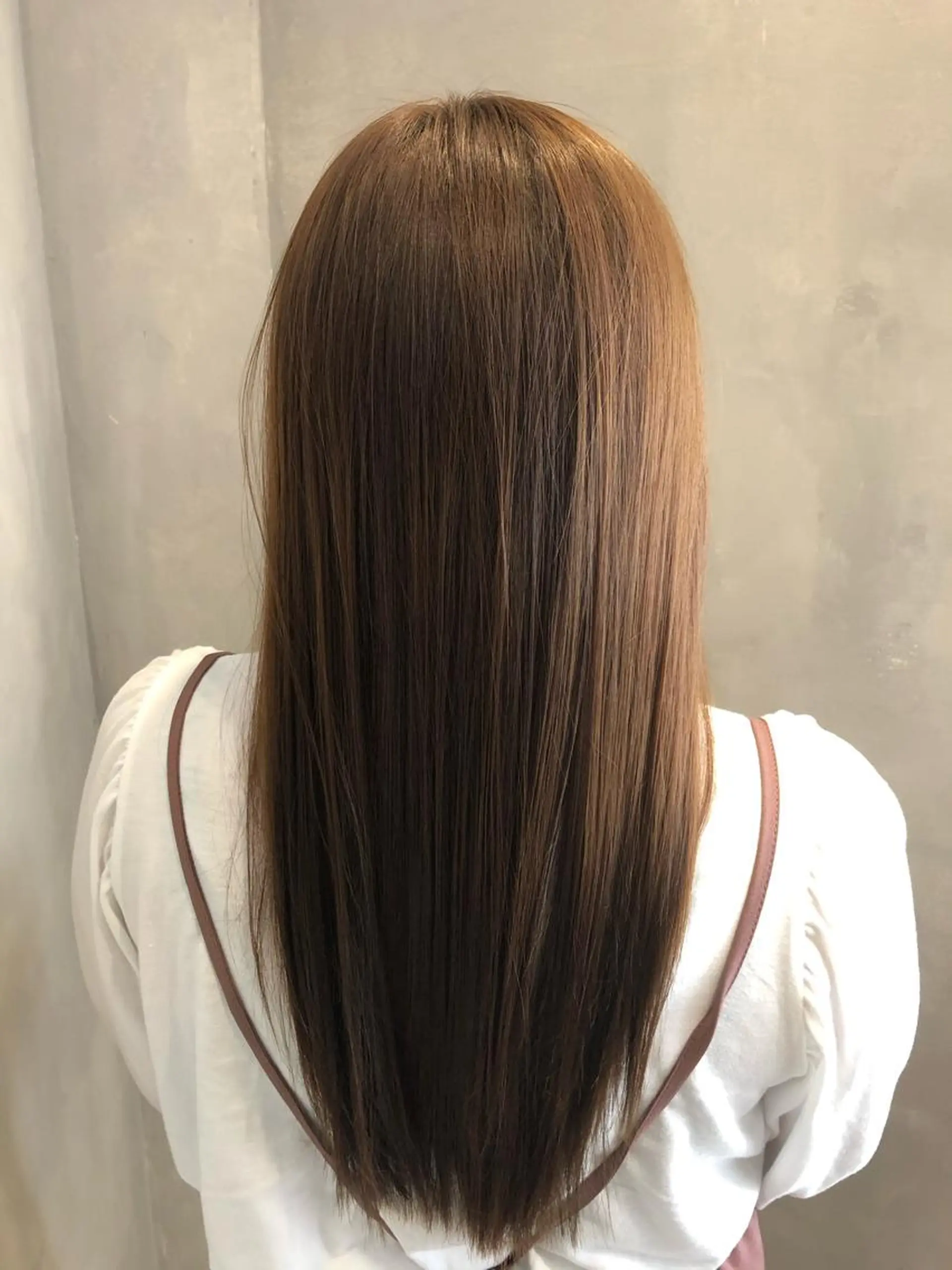 ロング カラー 髪質改善⭐️ 桜場のヘアスタイル