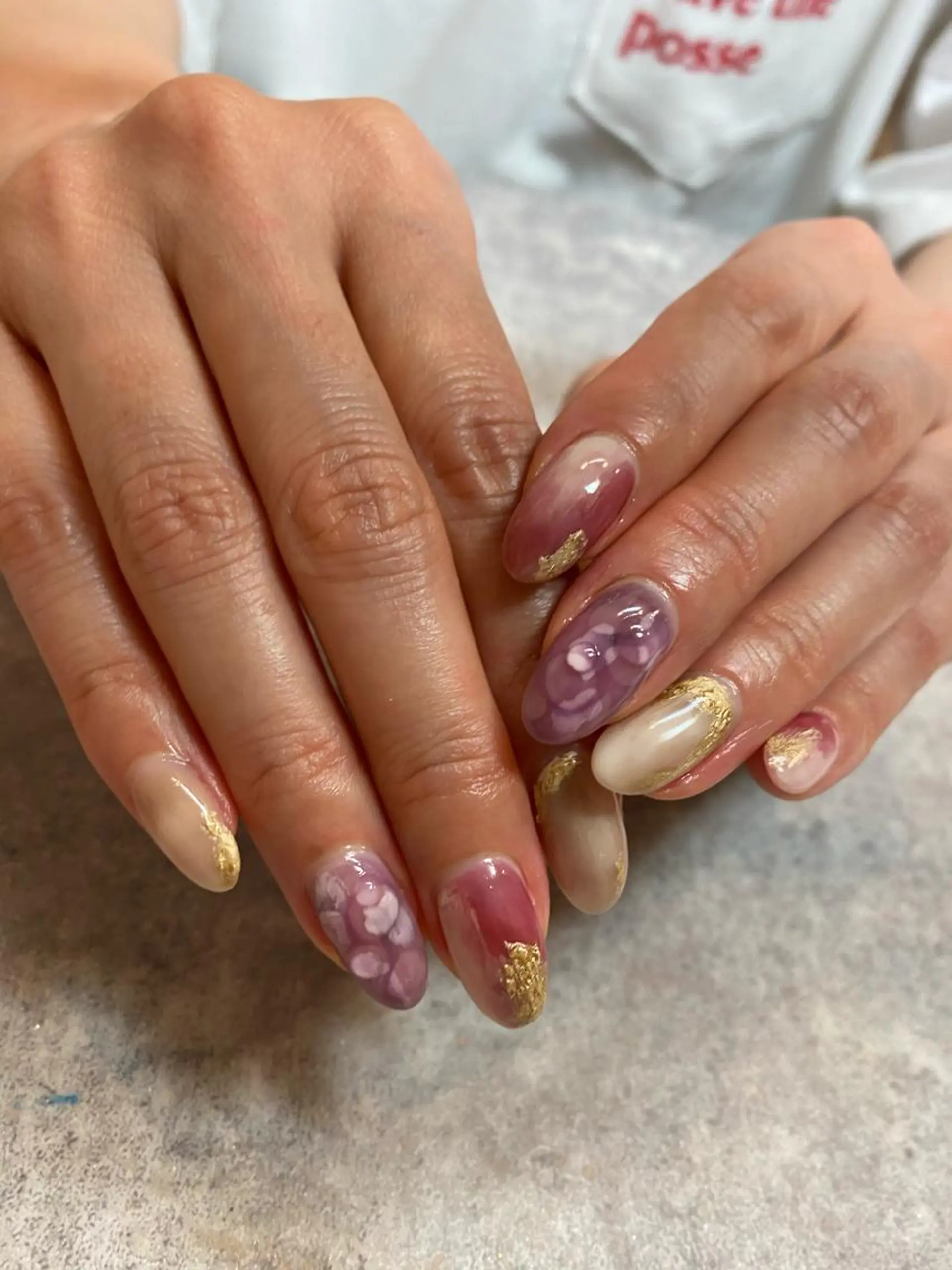 ネイル ハンドネイル 【LINON】 airiのネイルデザイン