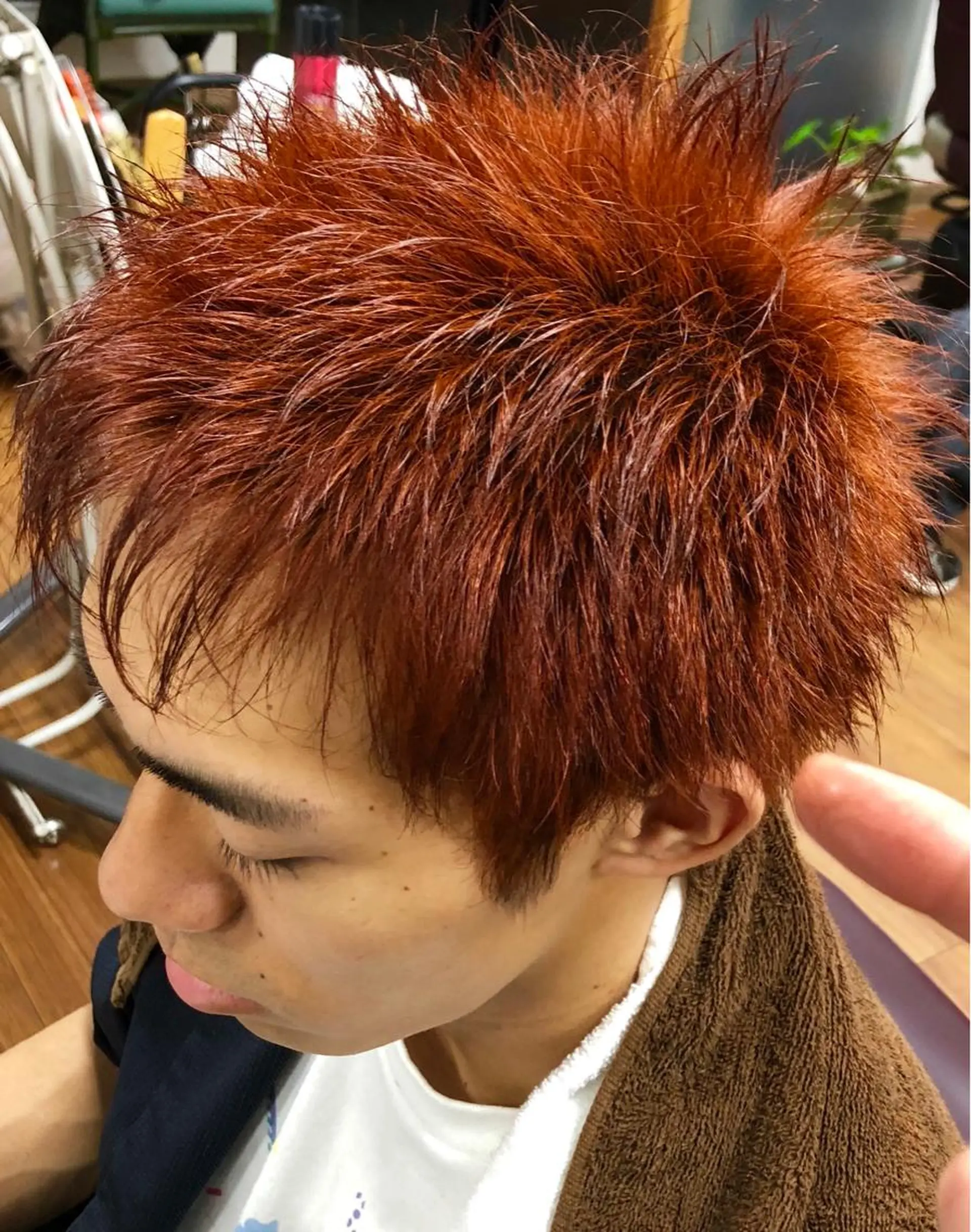 ショート カラー メンズ Hair salon Berbunga所属・🏝川津瑛二🧖‍♀ 極上パーマ＆カラー⭕のエステ・リラクイメージ