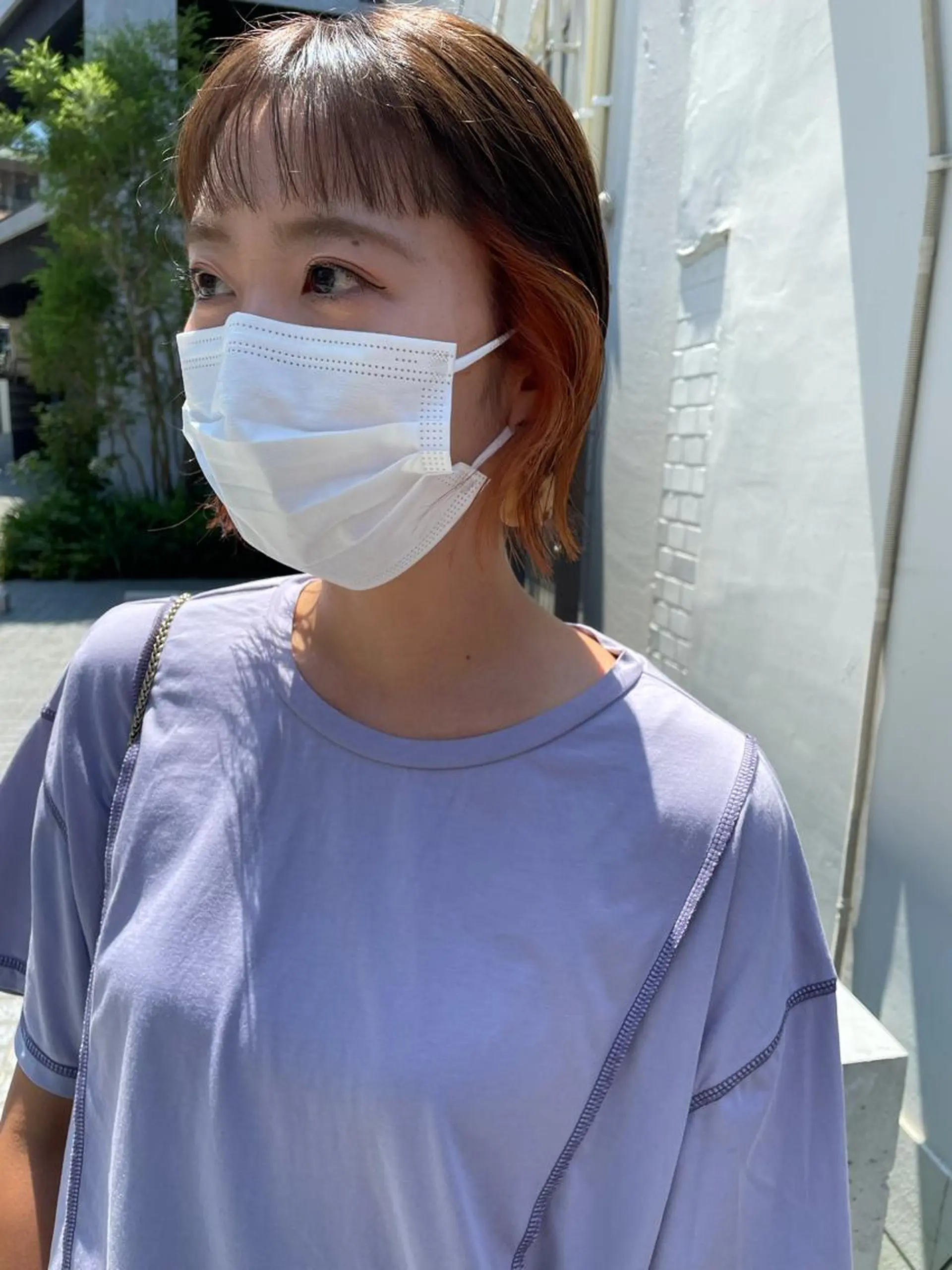 ショート カラー カット ヘアカラー トリートメント パーマ/透明感カラー /ボブ/吉田一生のヘアスタイル