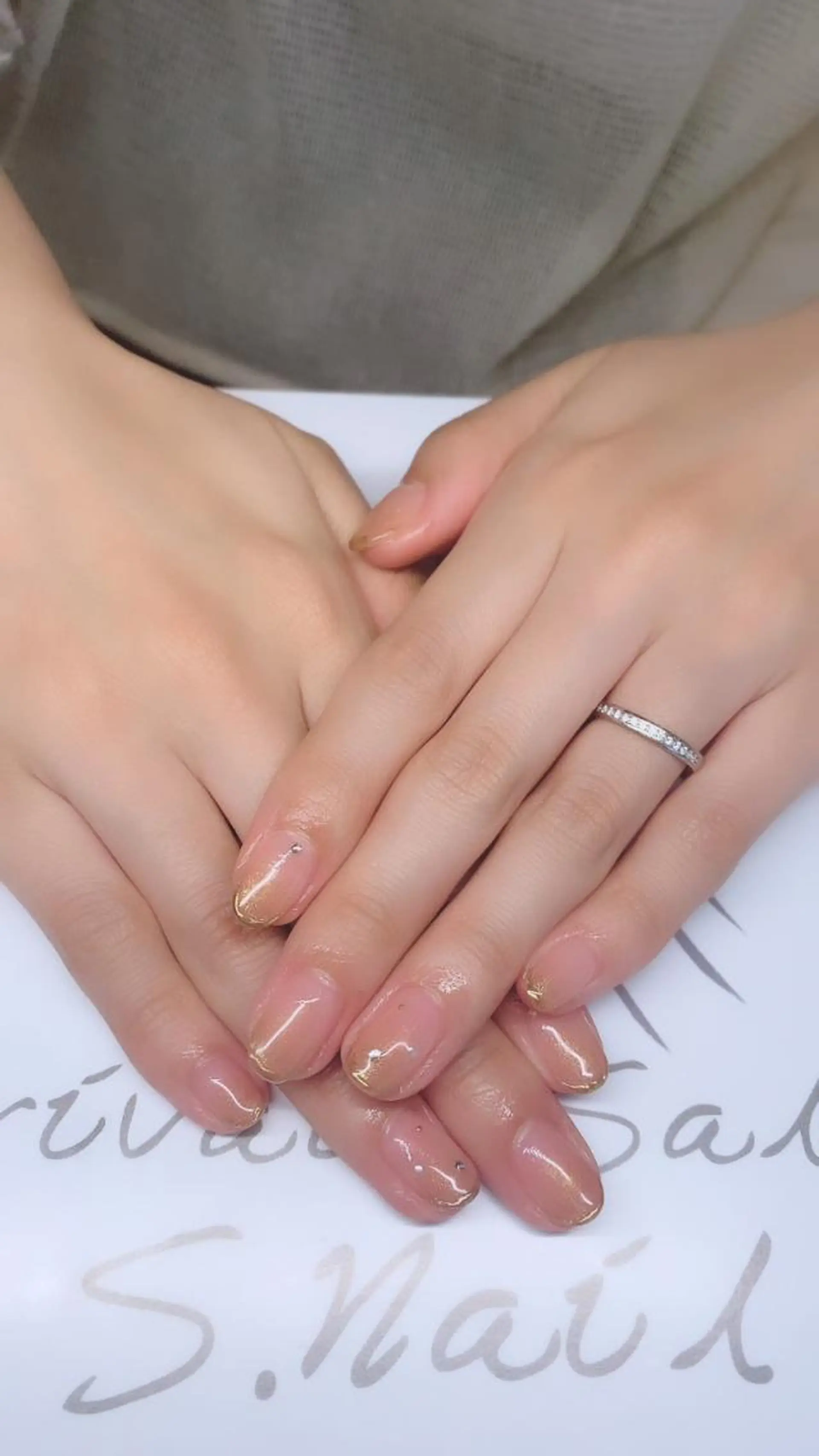 ネイル 西大分S.Nail 𓏲⋆🪸.⋆⸜🫧のネイルデザイン