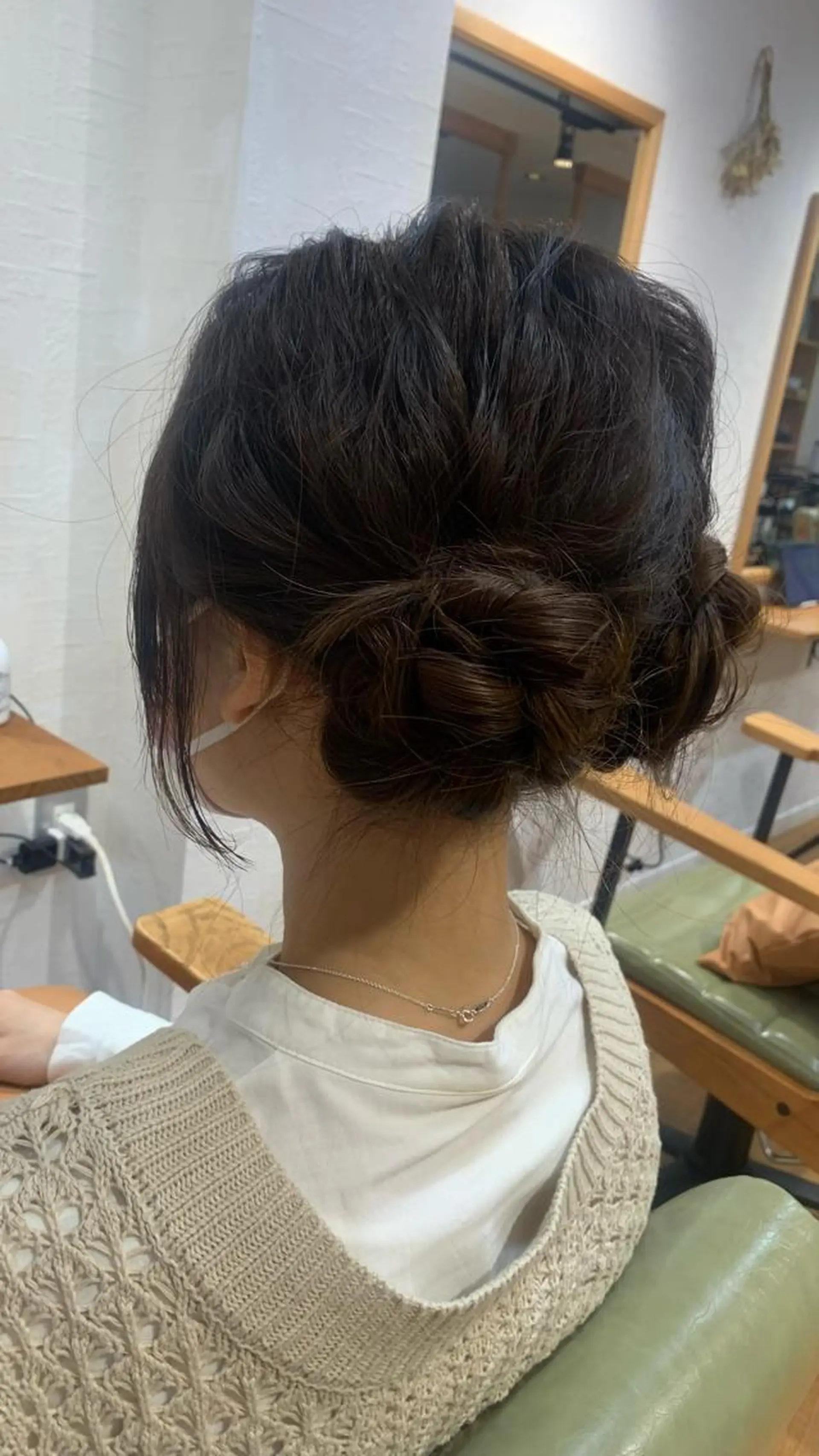 ヘアアレンジ ヘアセット ショート🌼パーマ 本間正子のヘアスタイル