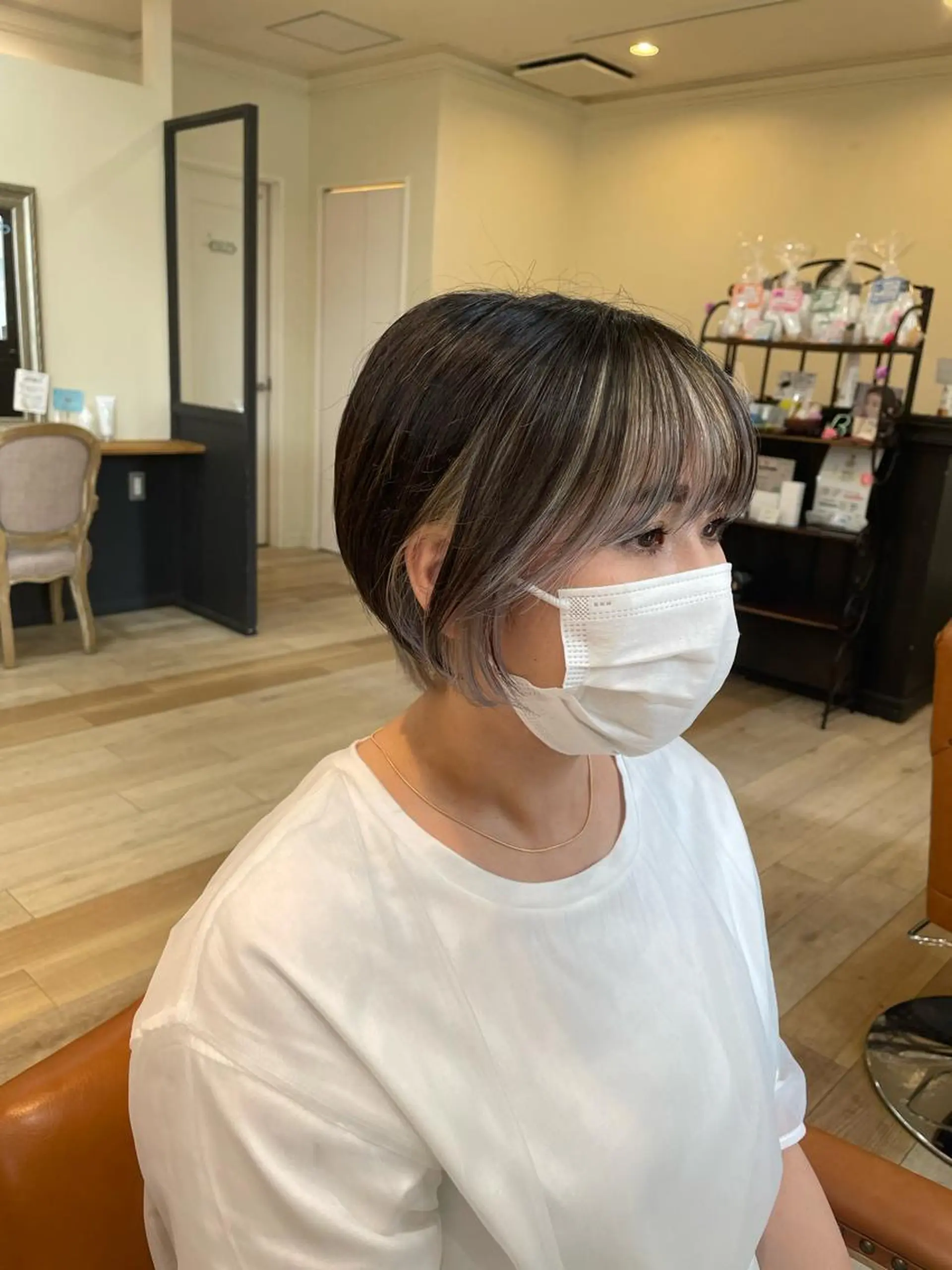 ショート 亀川蓮 Agu hairのヘアスタイル