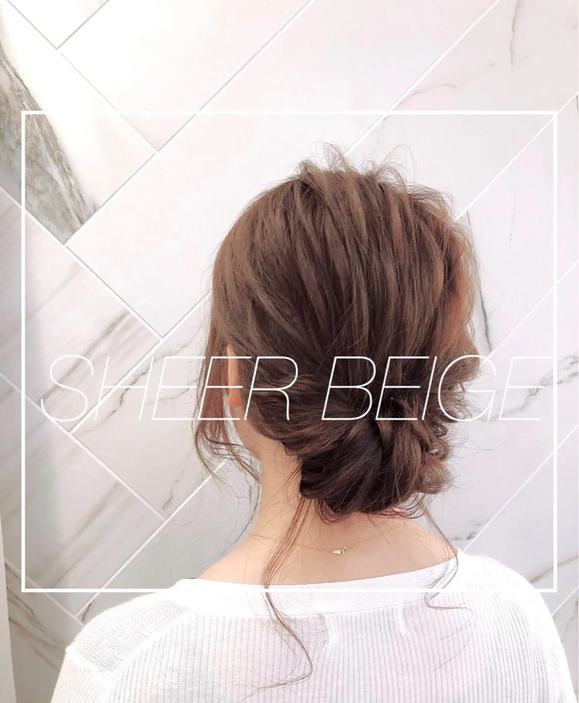 ミディアム カラー ヘアアレンジ 透明感カラー オレンジ カット ヘアカラー トリートメント ヘッドスパ ✨似合うのその先へ✨ 田中延和のヘアスタイル