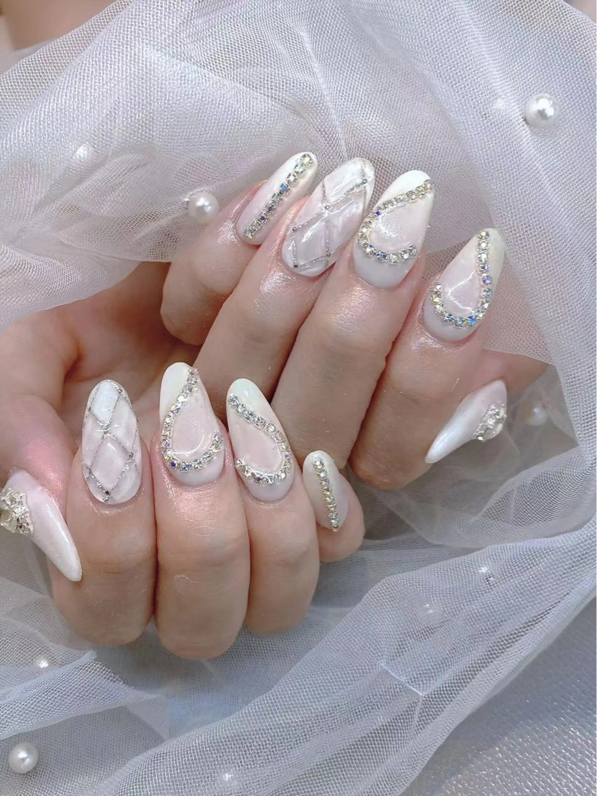 ネイル 長さだし専門店 M2　rikaのネイルデザイン