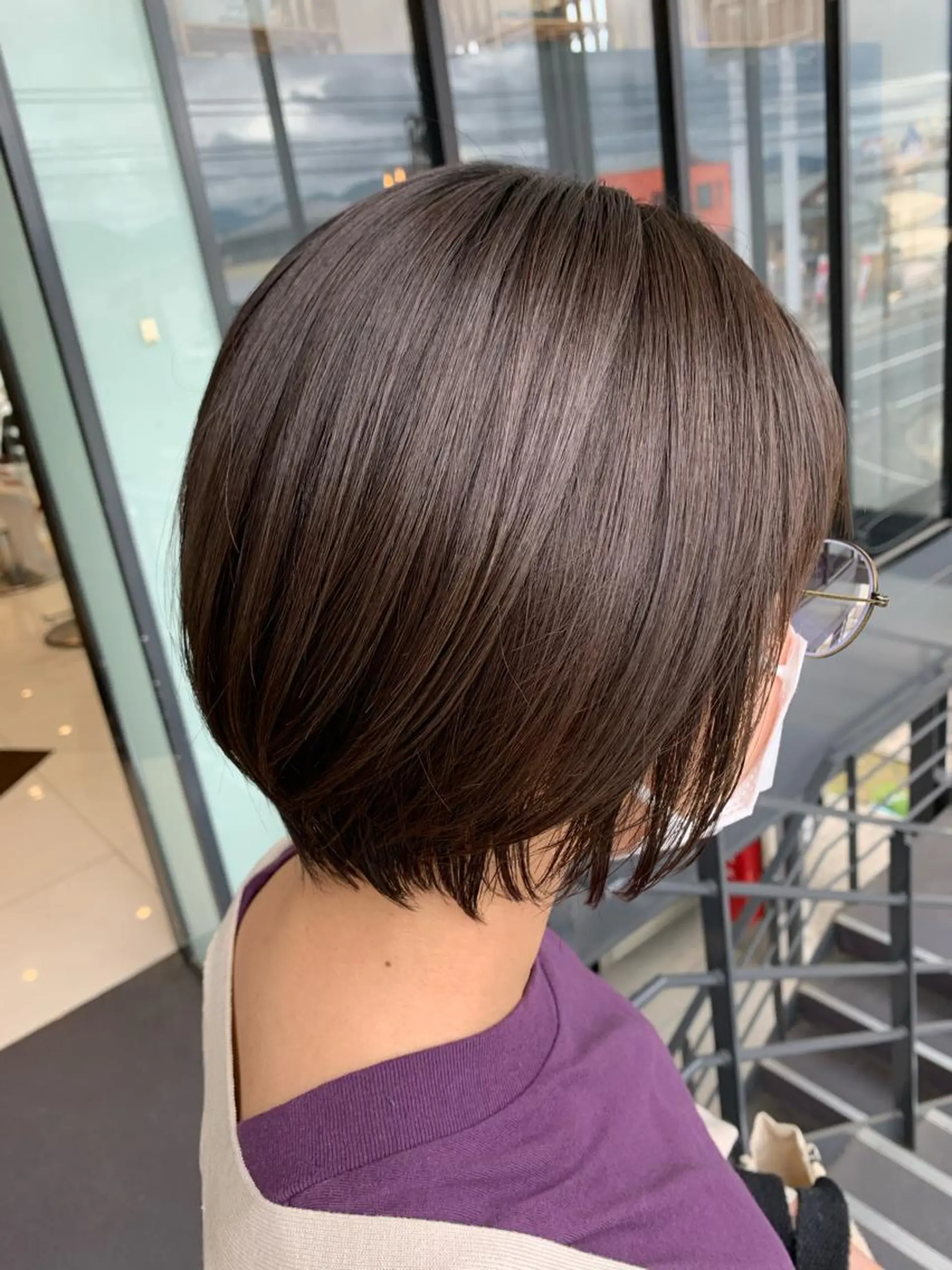 ショート ショートヘア カット ヘアカラー タカハシ ヨシヒトのヘアスタイル