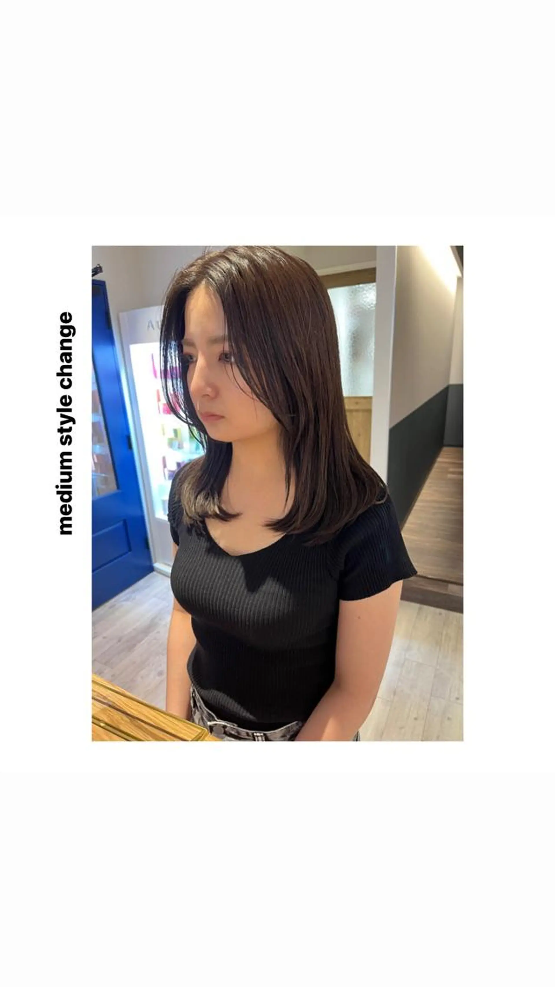 ミディアム カラー パーマ ヘアアレンジ メンズ キッズ ネイル マツエク・マツパ アイブロウ カット ヘアカラー トリートメント hiro【沿線で叶う 似合わせhair】のヘアスタイル