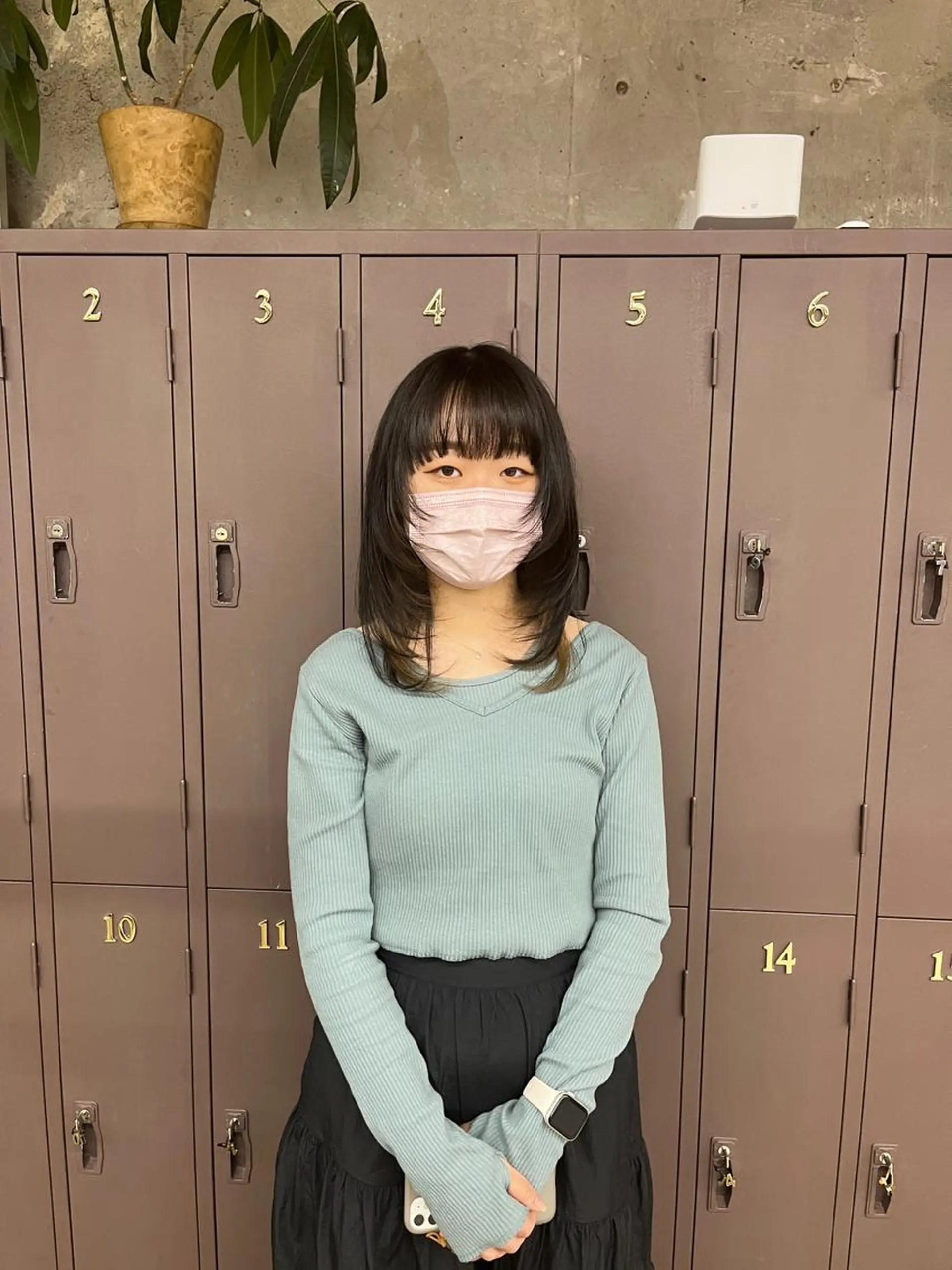 セミロング 中江 友哉のヘアスタイル