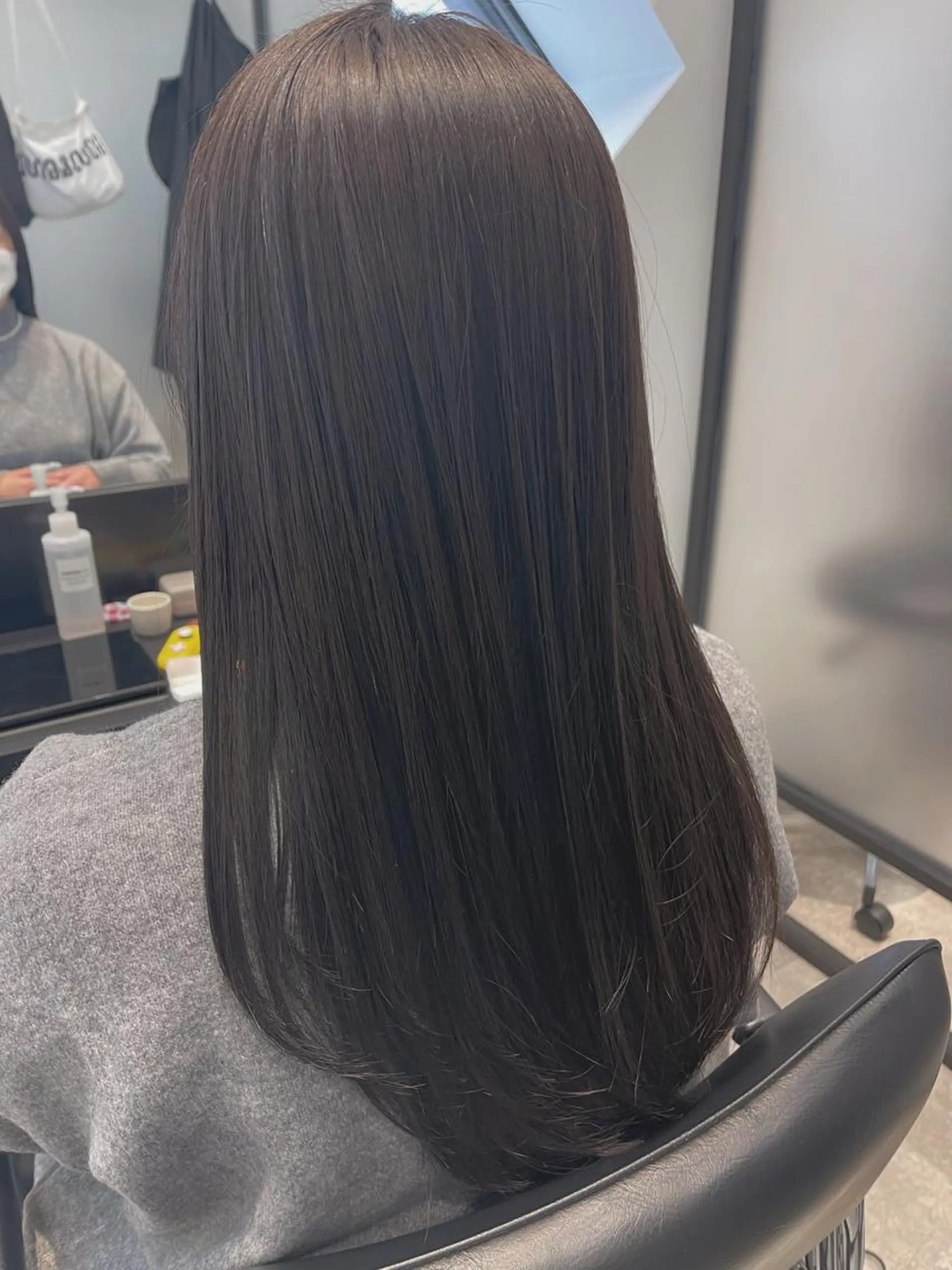 セミロング 髪質改善 縮毛矯正 トリートメント answer銀座 店長💐HIDEのヘアスタイル