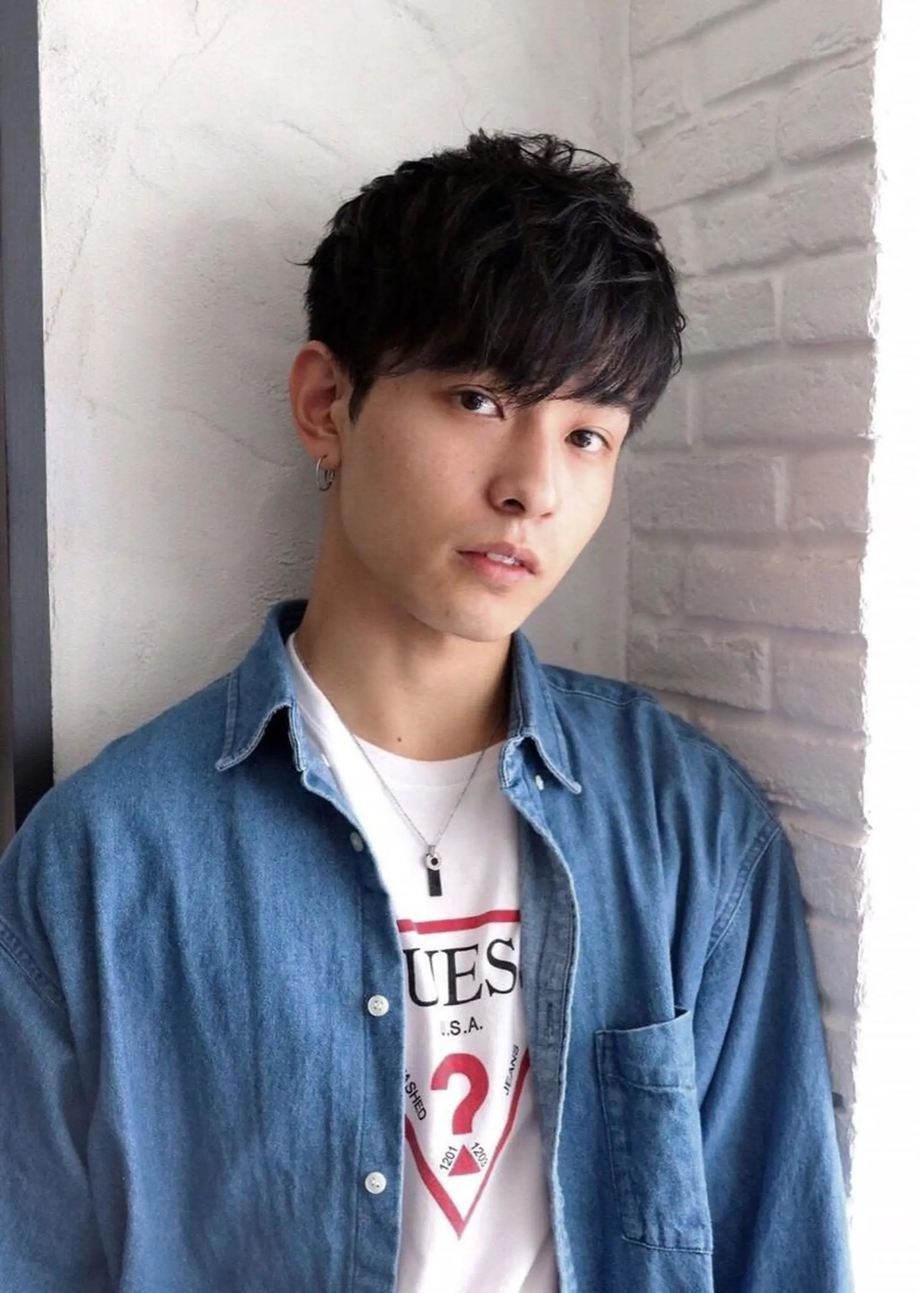 ショート カラー パーマ メンズ カット ヘッドスパ メンズサロン💈 吉岡陽【中野】のヘアスタイル