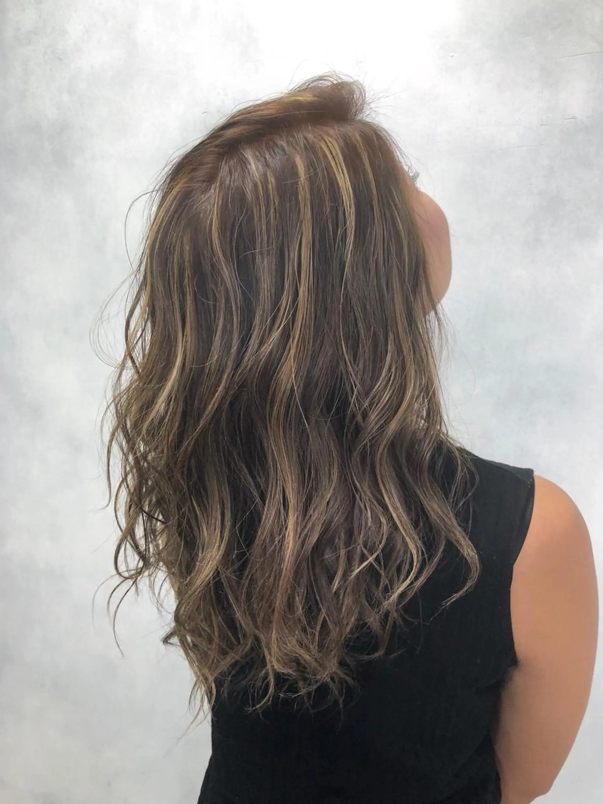 セミロング カラー welring hair salonのヘアスタイル