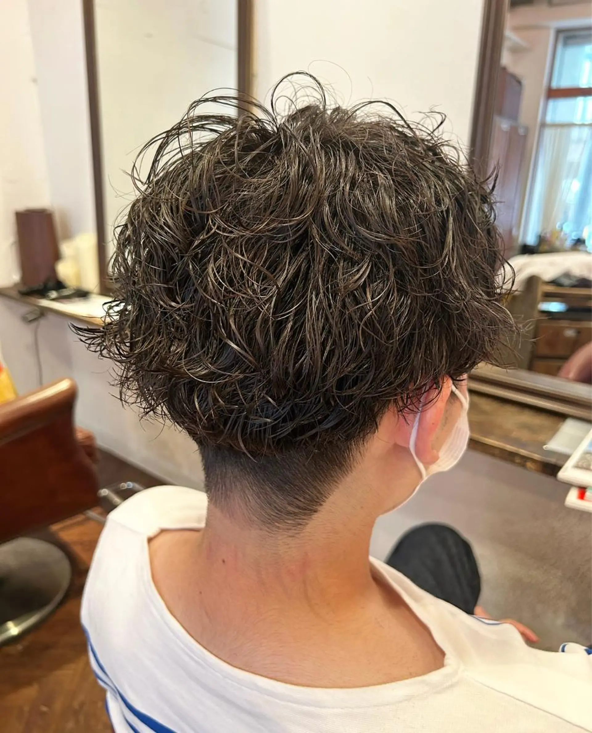メンズ メンズパーマ カット パーマ ゆうき あすかのヘアスタイル