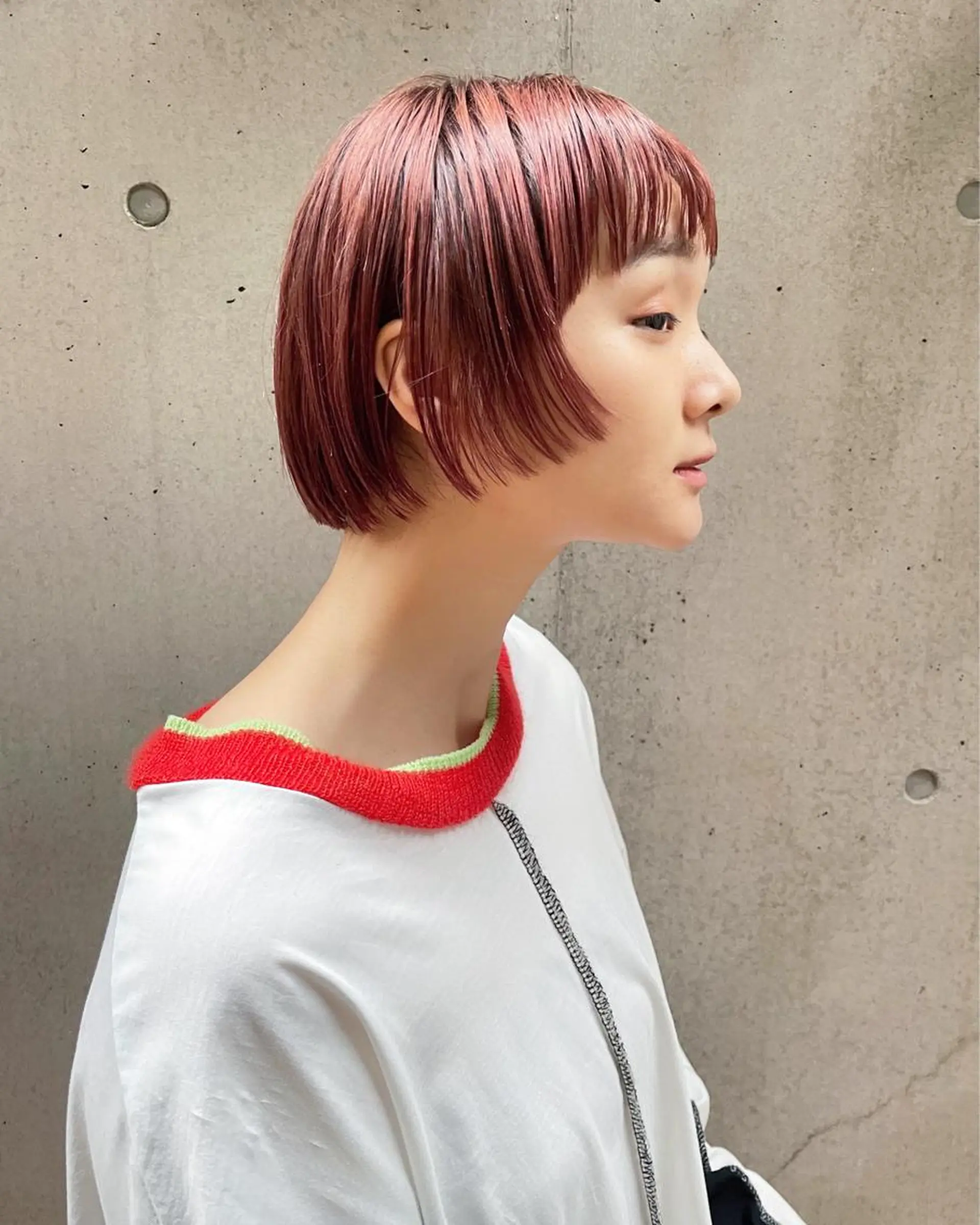 ショート カラー カット トリートメント ボブ/ショート 吉田竣のヘアスタイル