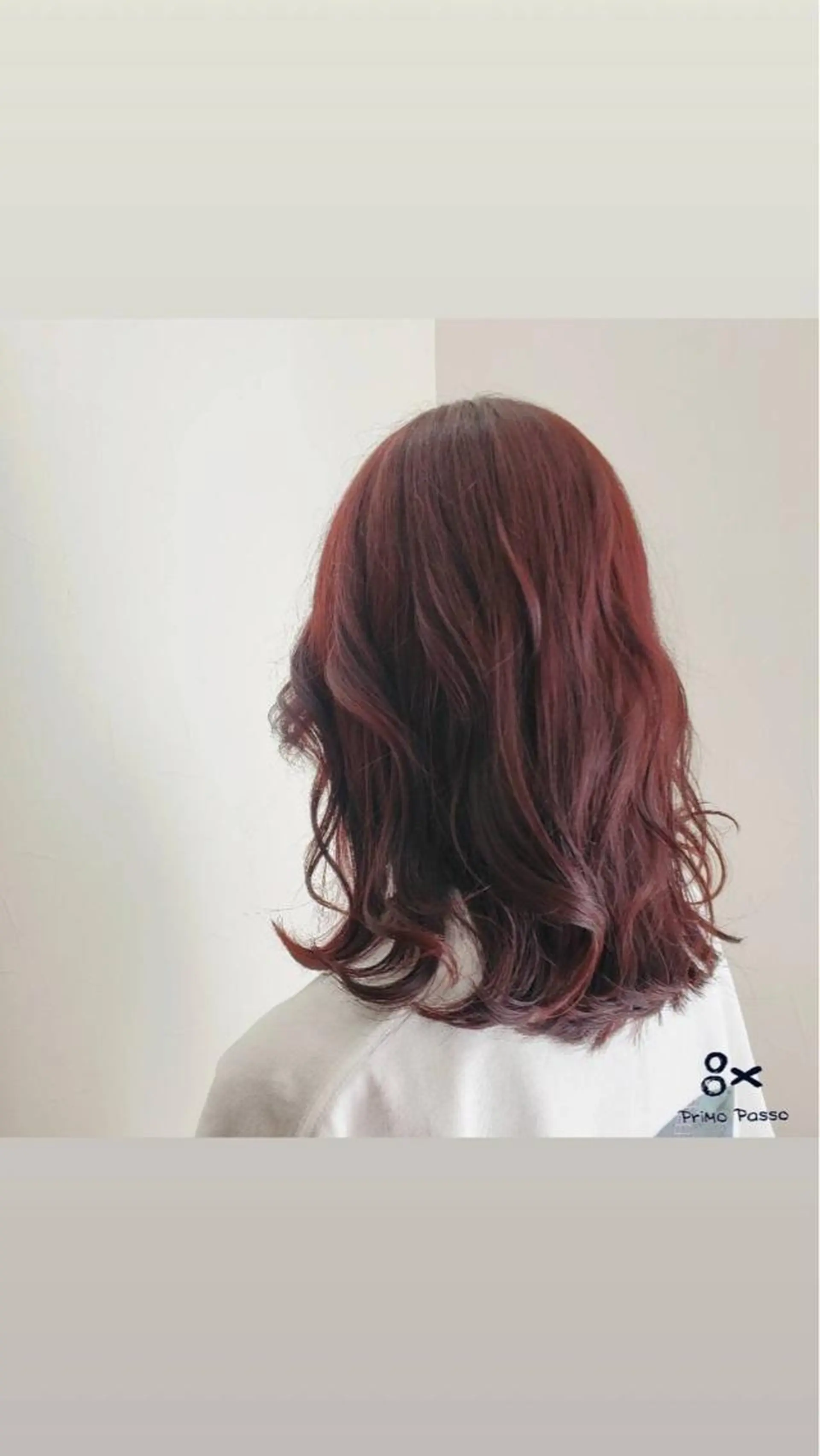 ミディアム 佐藤 怜央のヘアスタイル