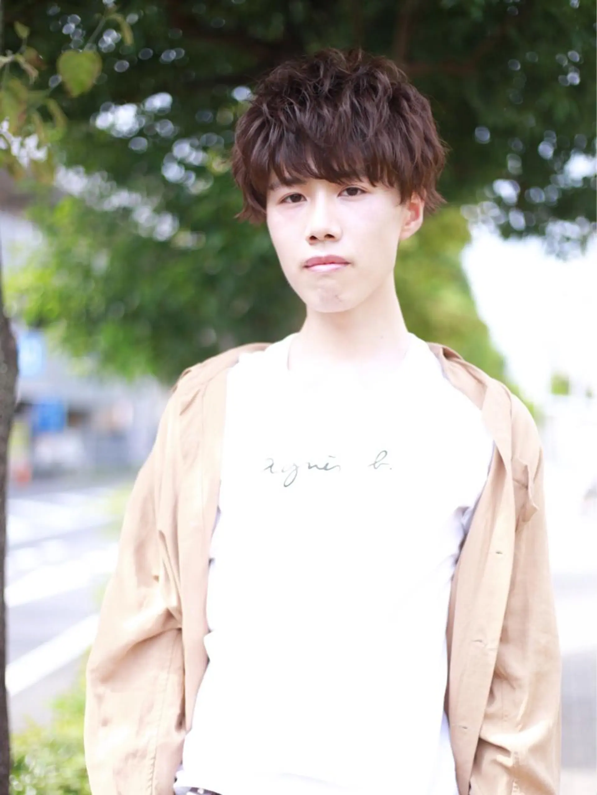 ショート カラー パーマ メンズ 髪質改善💍 natsukiのヘアスタイル