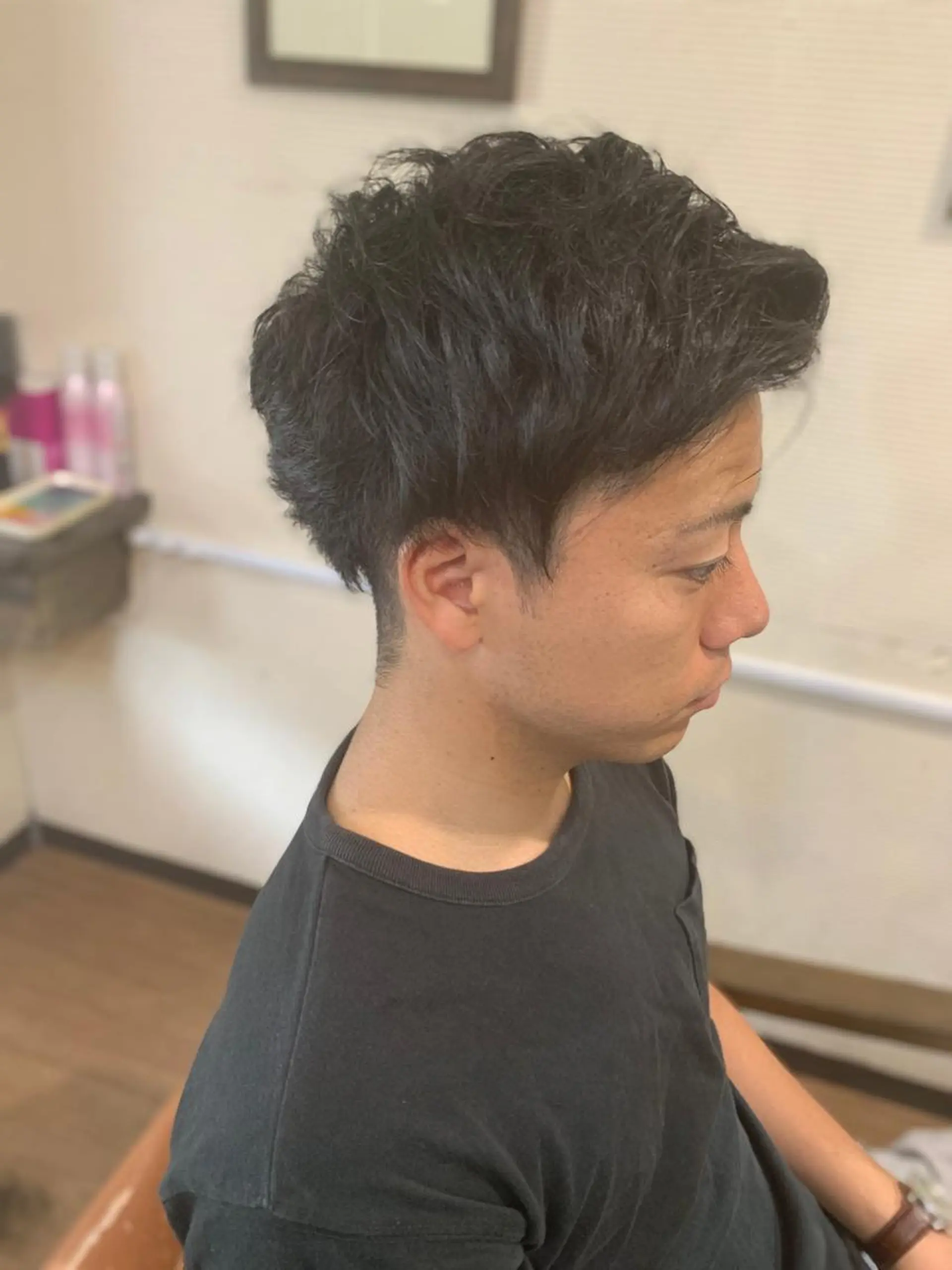 メンズ 片山 霞のヘアスタイル