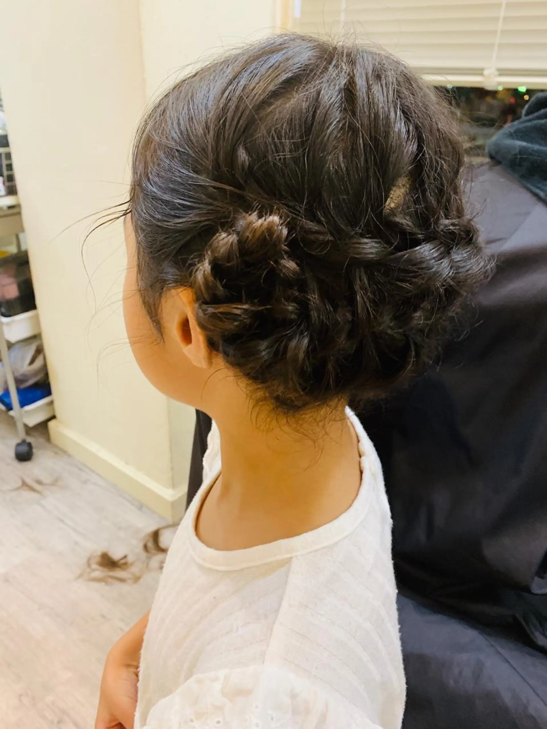 ロング キッズ ヘアセット 鶴見 和美のヘアスタイル