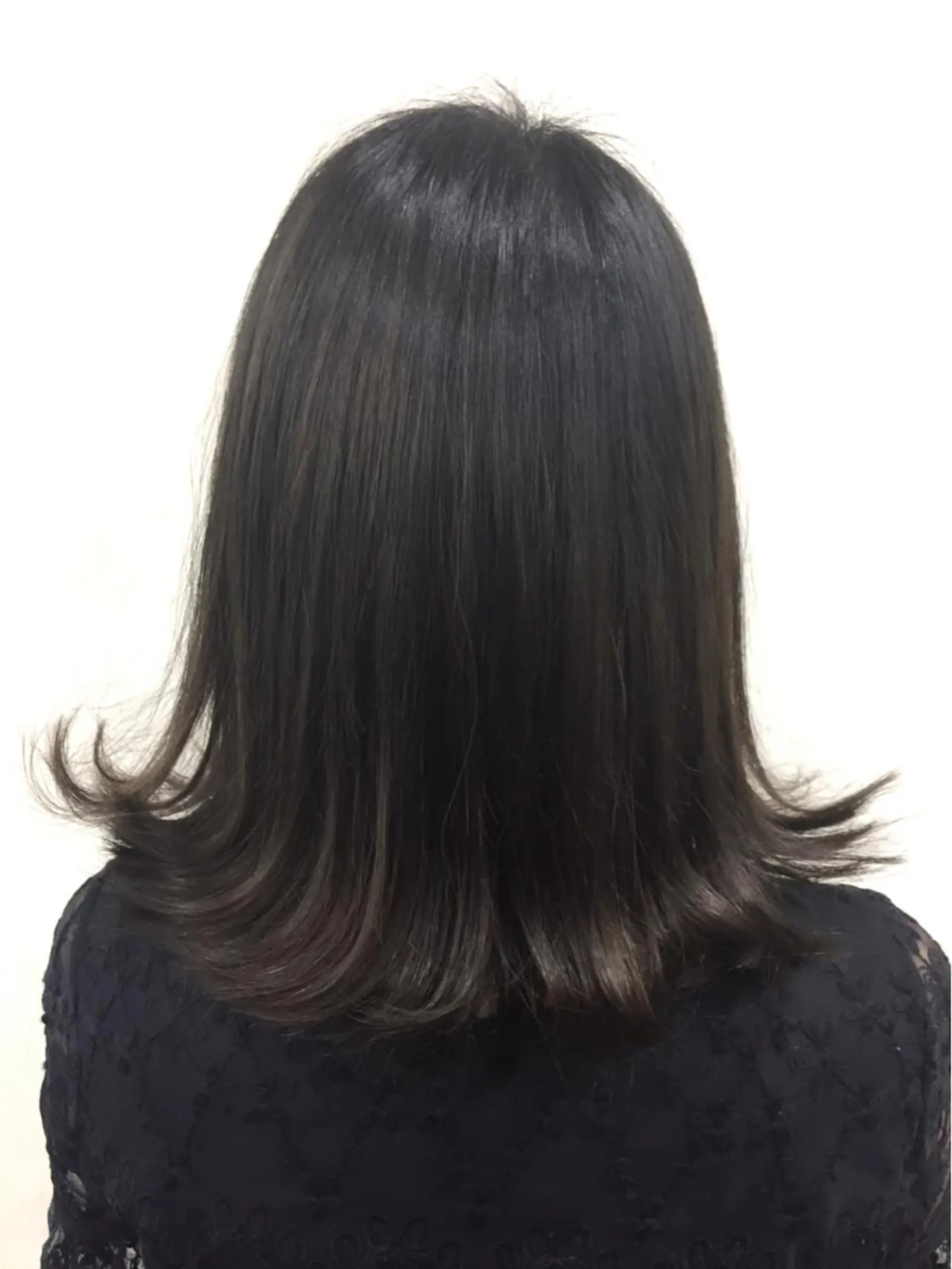 ミディアム カラー 黒髪 🌛ダブルカラー 🌜SAYAKAのヘアスタイル