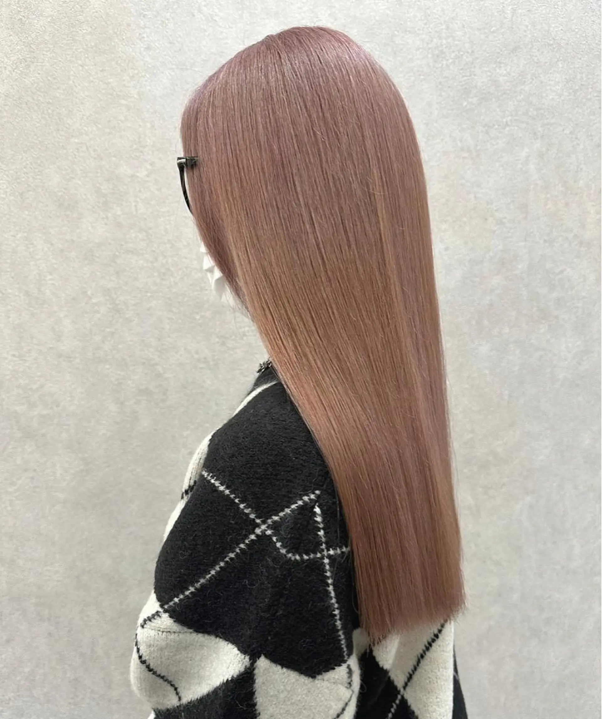 ロング カラー ヘアカラー トリートメント ヘッドスパ ヘアセット 韓国ヘア/レイヤー Londエレンのヘアスタイル