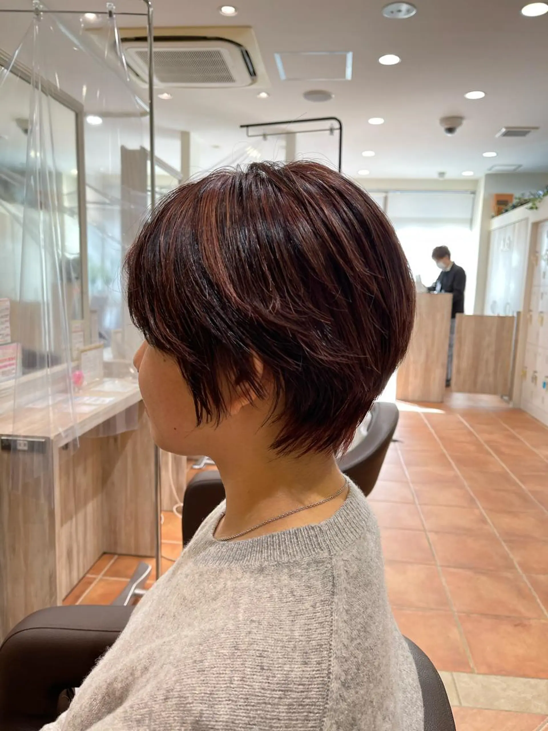 ショート ☘️清潔感爆上げ☘️ 岡部恒輝のヘアスタイル