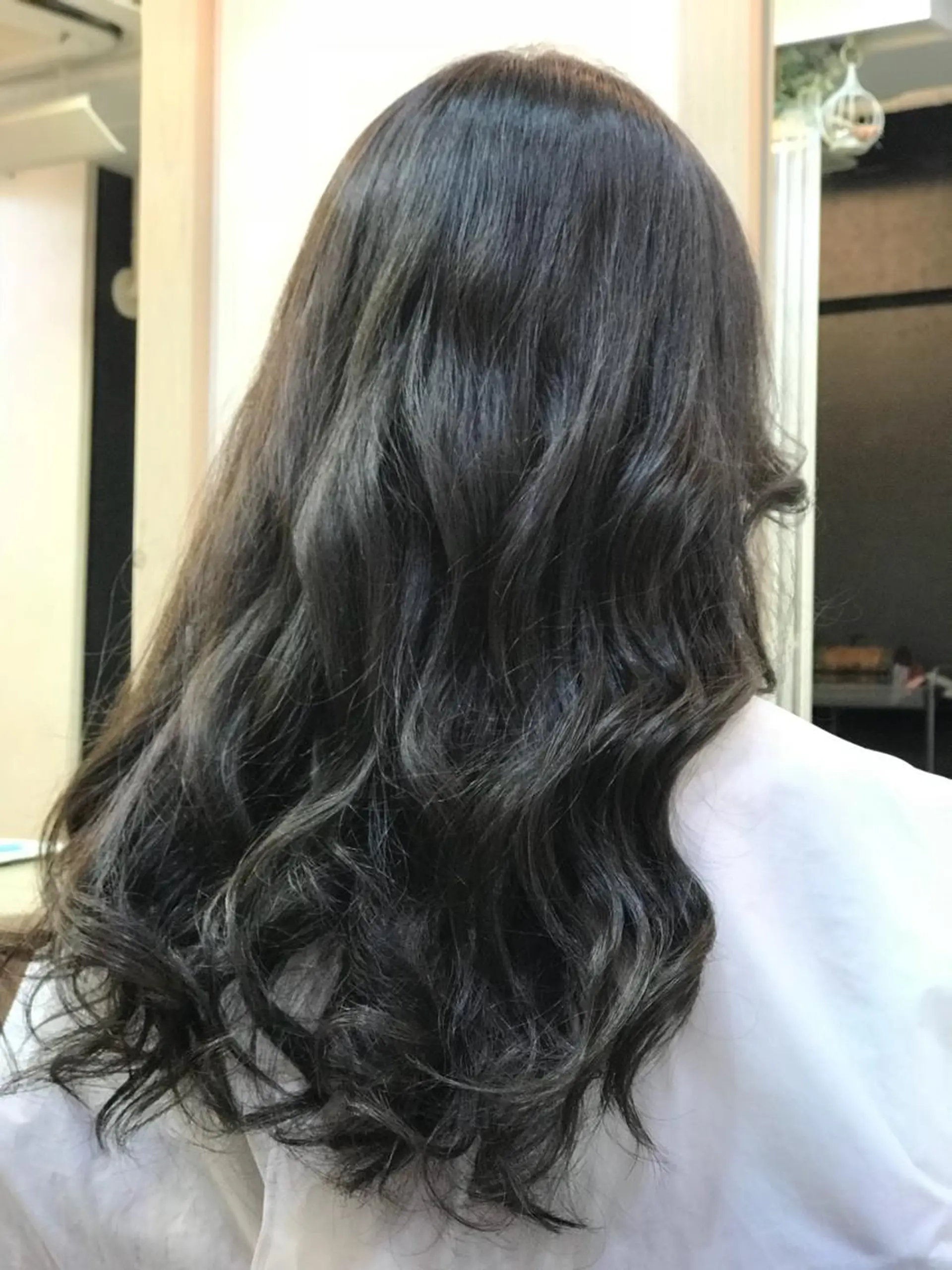ロング カラー 渋谷宮益坂 omoのヘアスタイル