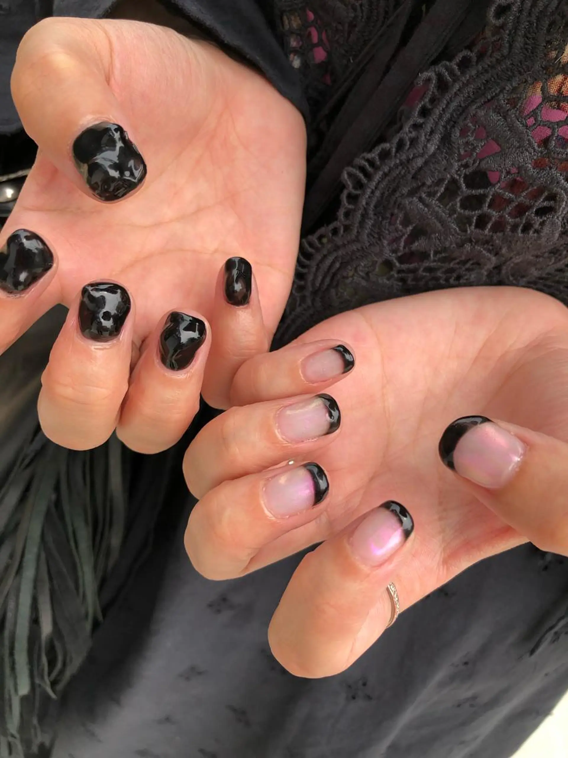 ネイル オーロラネイル emma nailのネイルデザイン