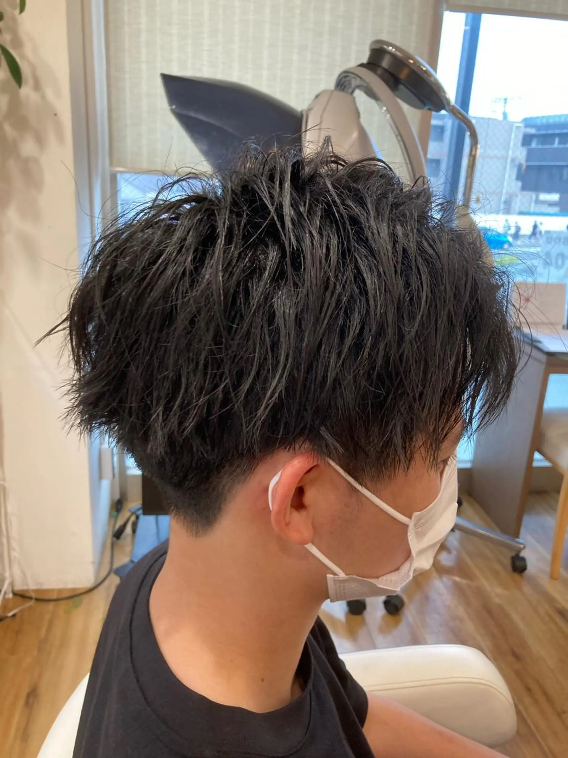 ショート Keita 白髪ぼかしのヘアスタイル