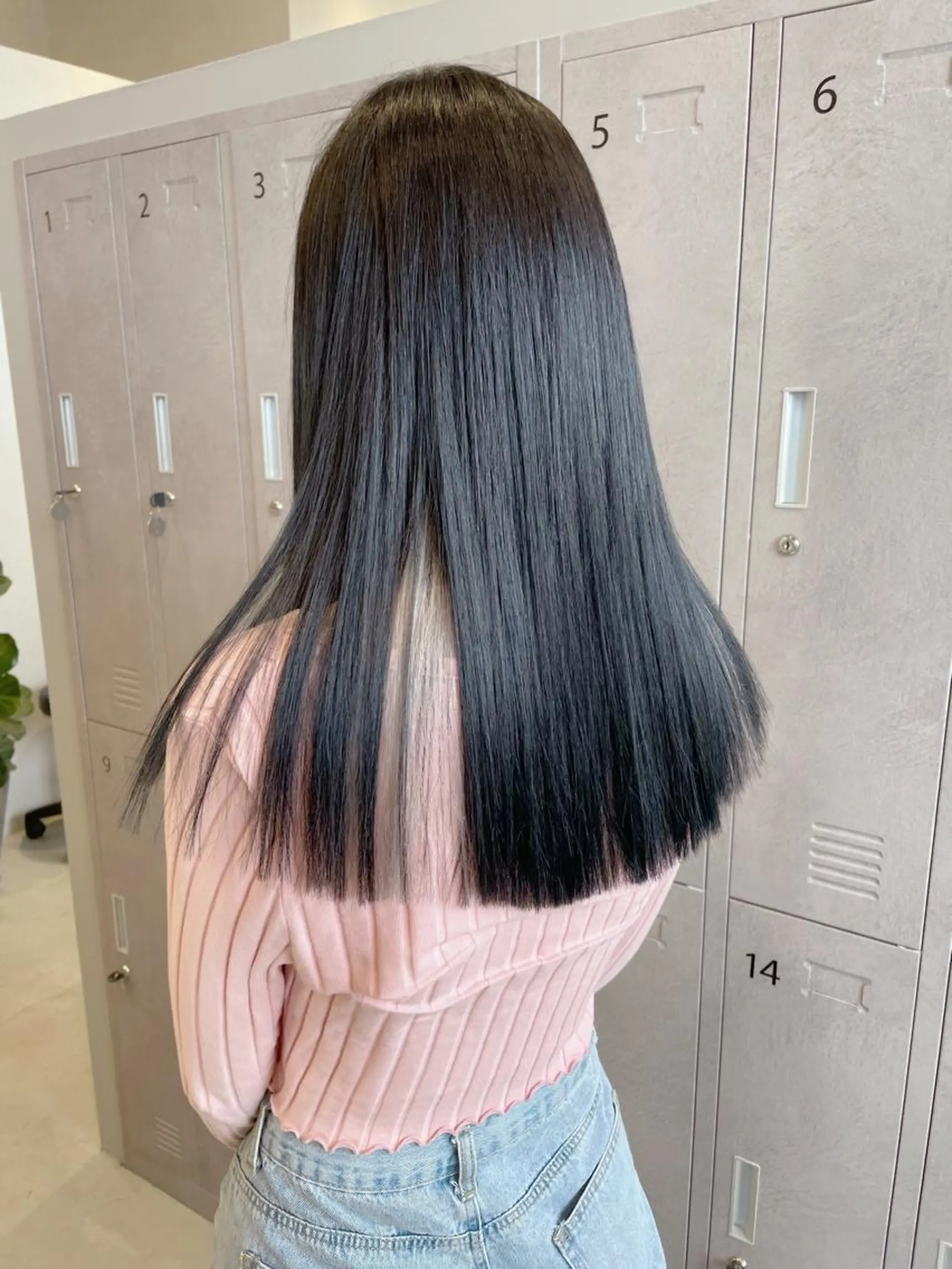 ミディアム カラー エクステ 艶髪/モテヘア🎀 MIHOのヘアスタイル