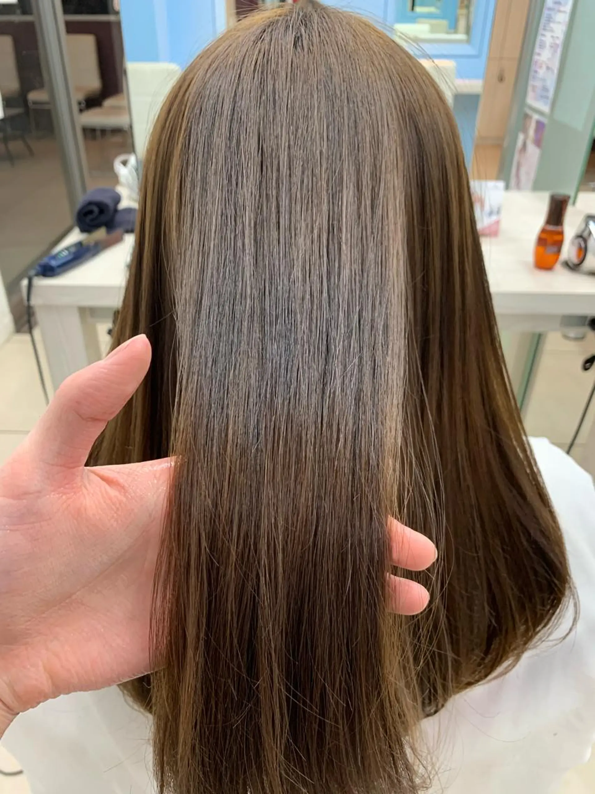 朝ラク縮毛矯正 kiryuのヘアスタイル