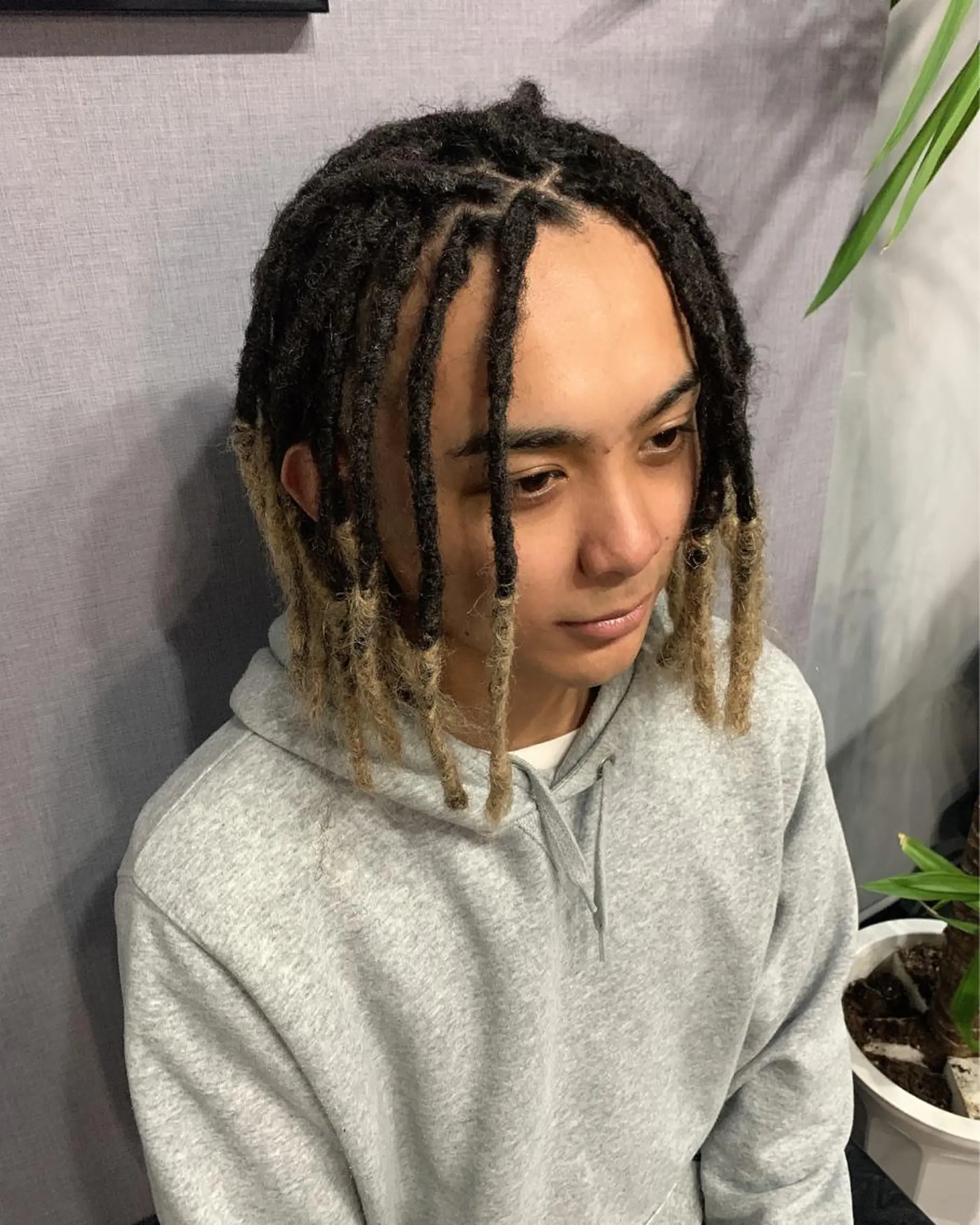 ミディアム メンズ エクステ エクステ ヘアセット SPINEL Sawaのヘアスタイル