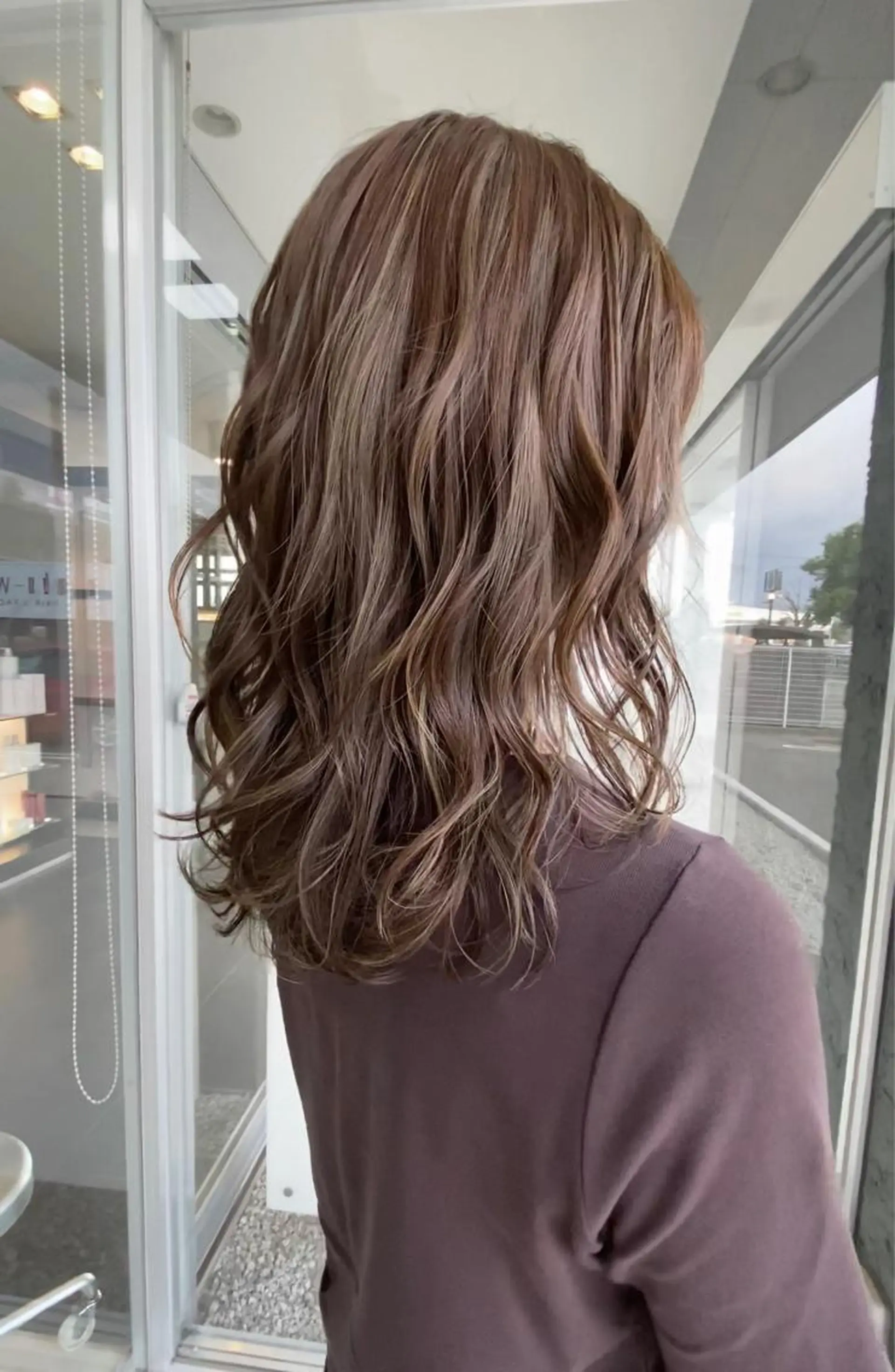 ロング パーマ 田川 弥空のヘアスタイル